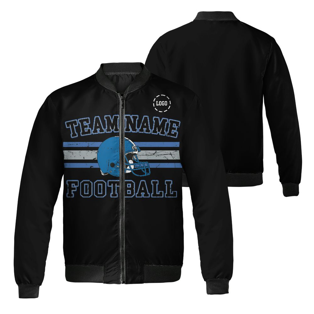personalized-hoodie-sweater-vintage-80s-retro-style-football-fan-black-and-blue-hood-dl-vdd91-3745
