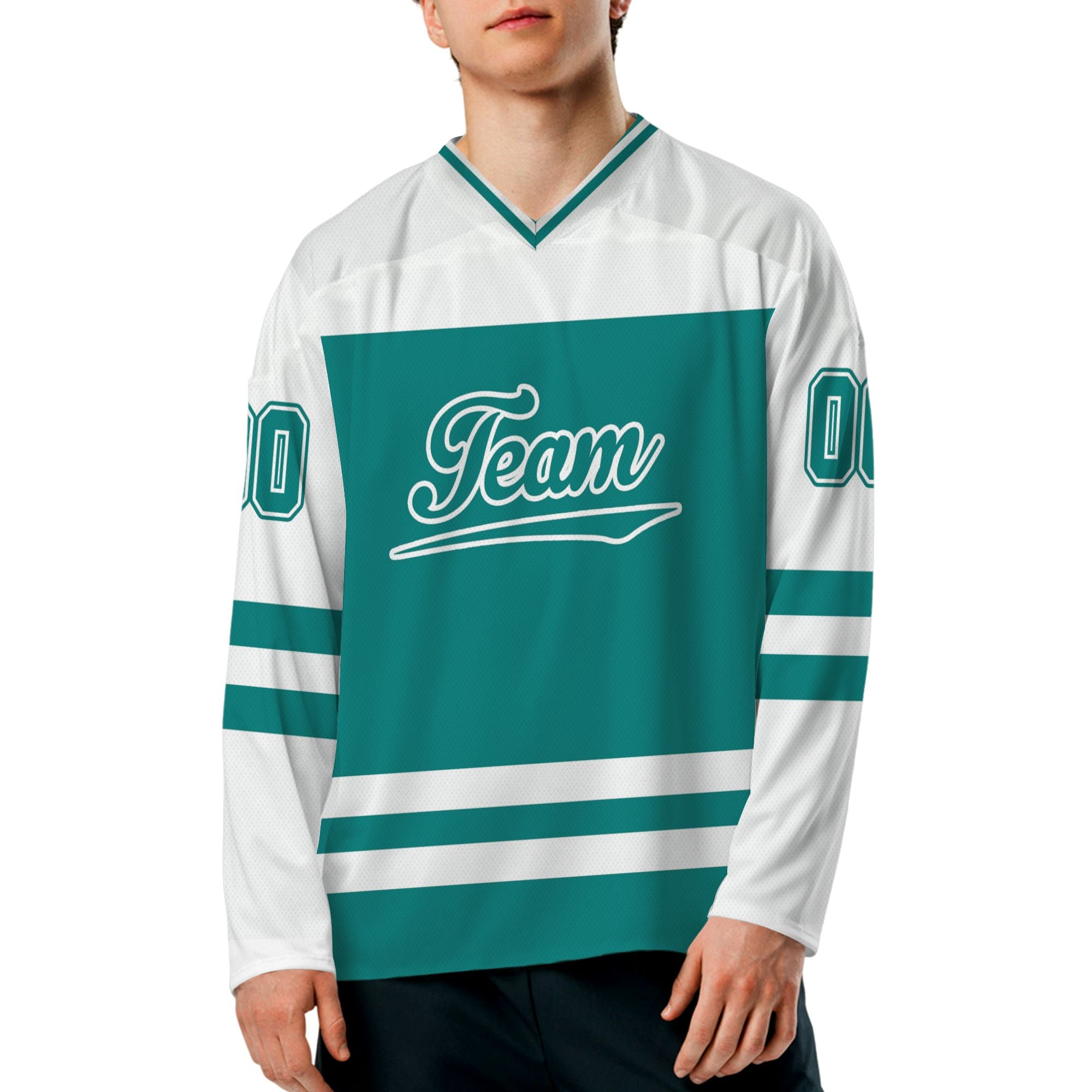 personalized-team-name-number-ice-hockey-jersey-sports-two-colors-teal-white-vdd88-4891