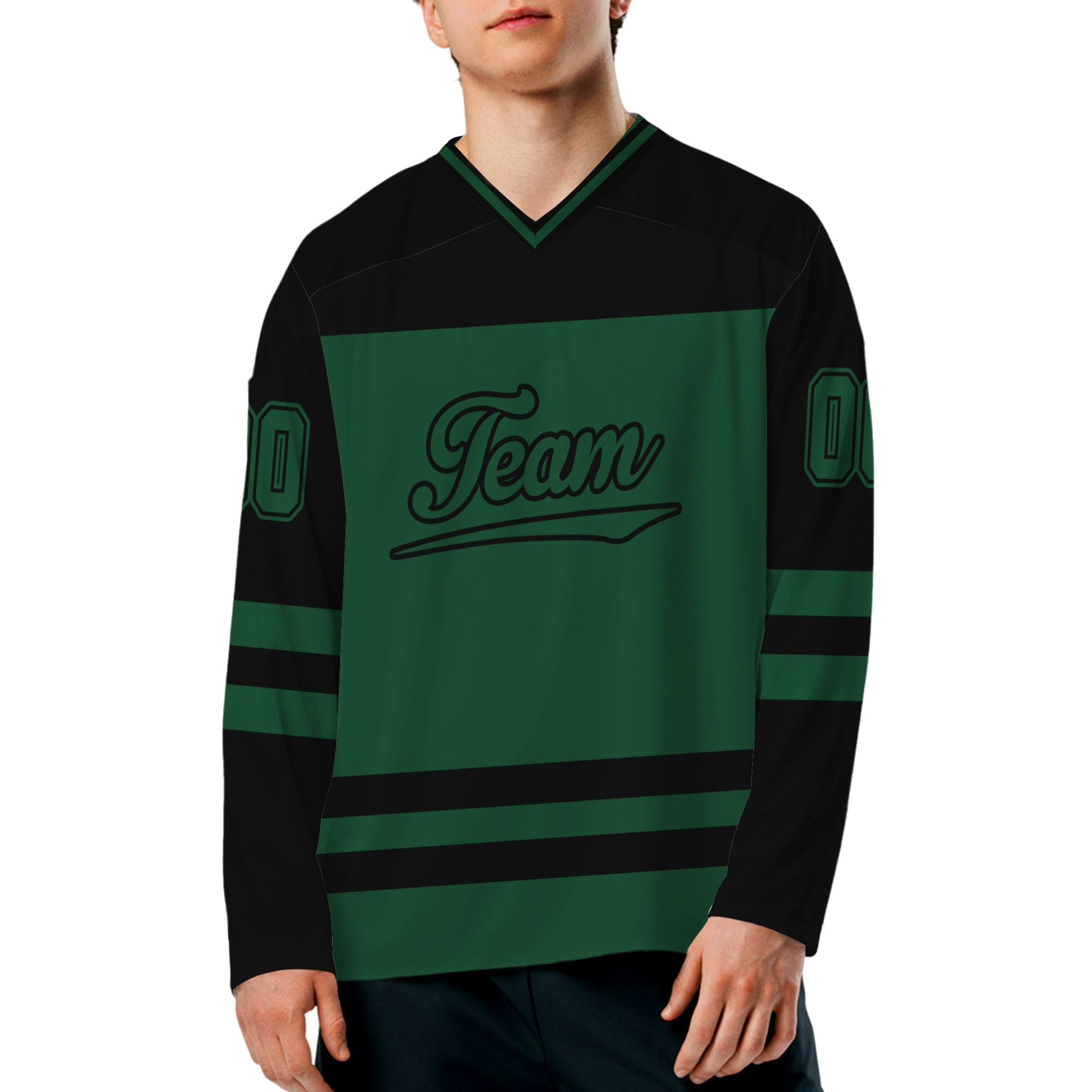 personalized-team-name-number-ice-hockey-jersey-sports-two-colors-green-black-vdd88-8755
