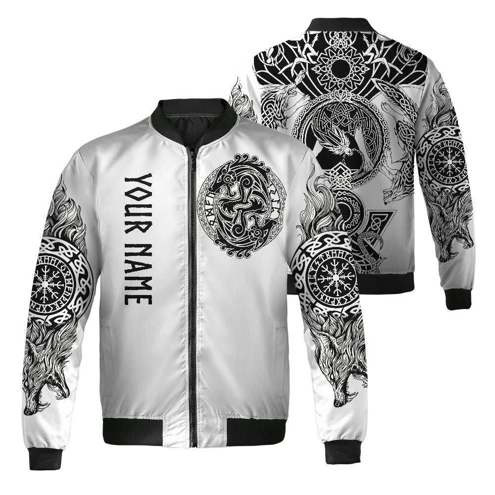 personalize-viking-norse-mythology-wolf-tattoo-ndb21-1929