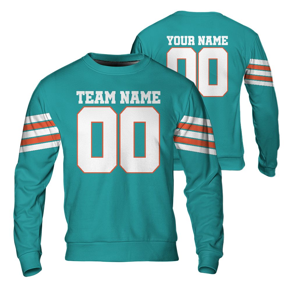personalized-name-and-number-dolphin-football-hoddie-sweater-trendy-fan-gift-aqua-blue-and-white-md-vdd92-4320