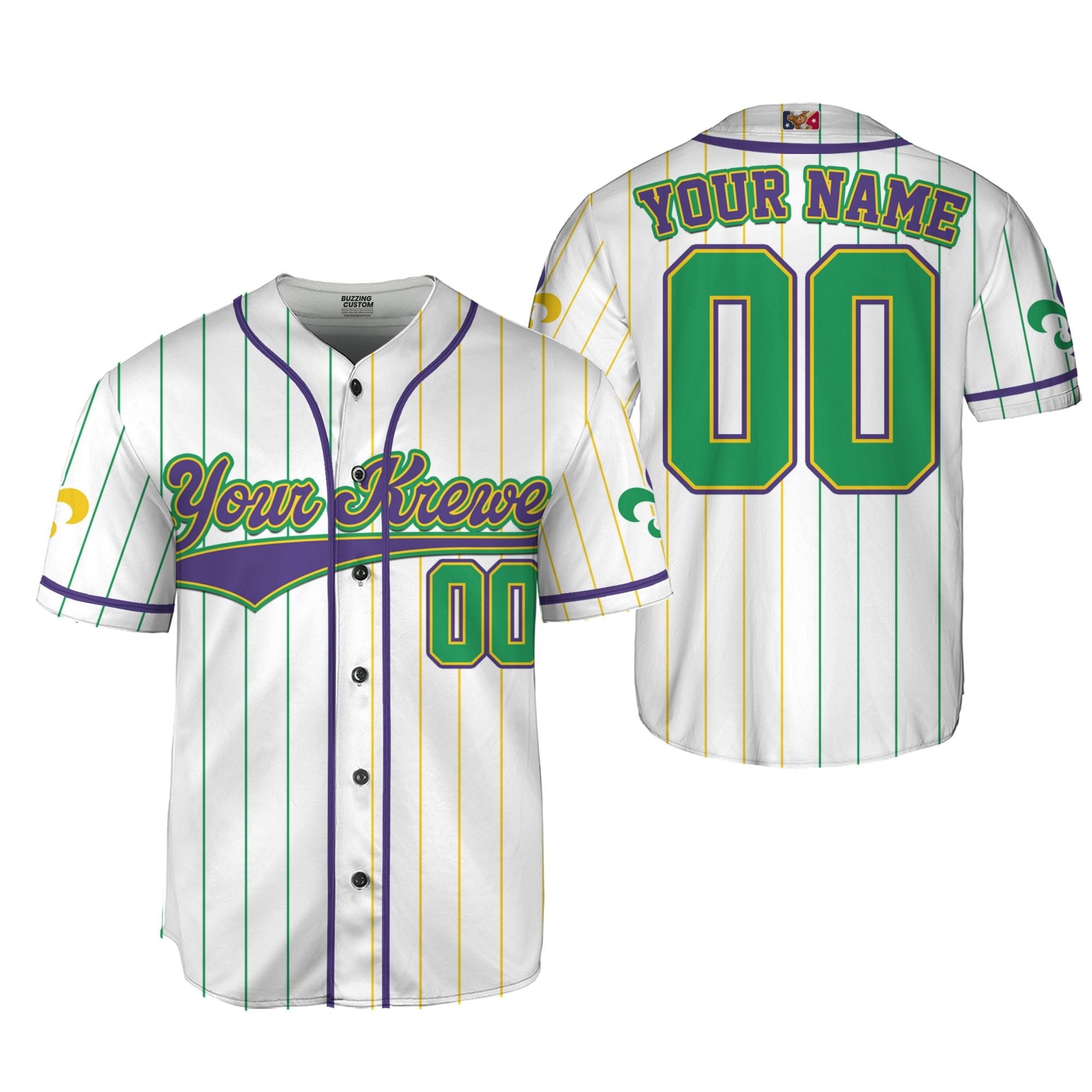 Custom Tkb40 White Unisex Baseball Jersey
