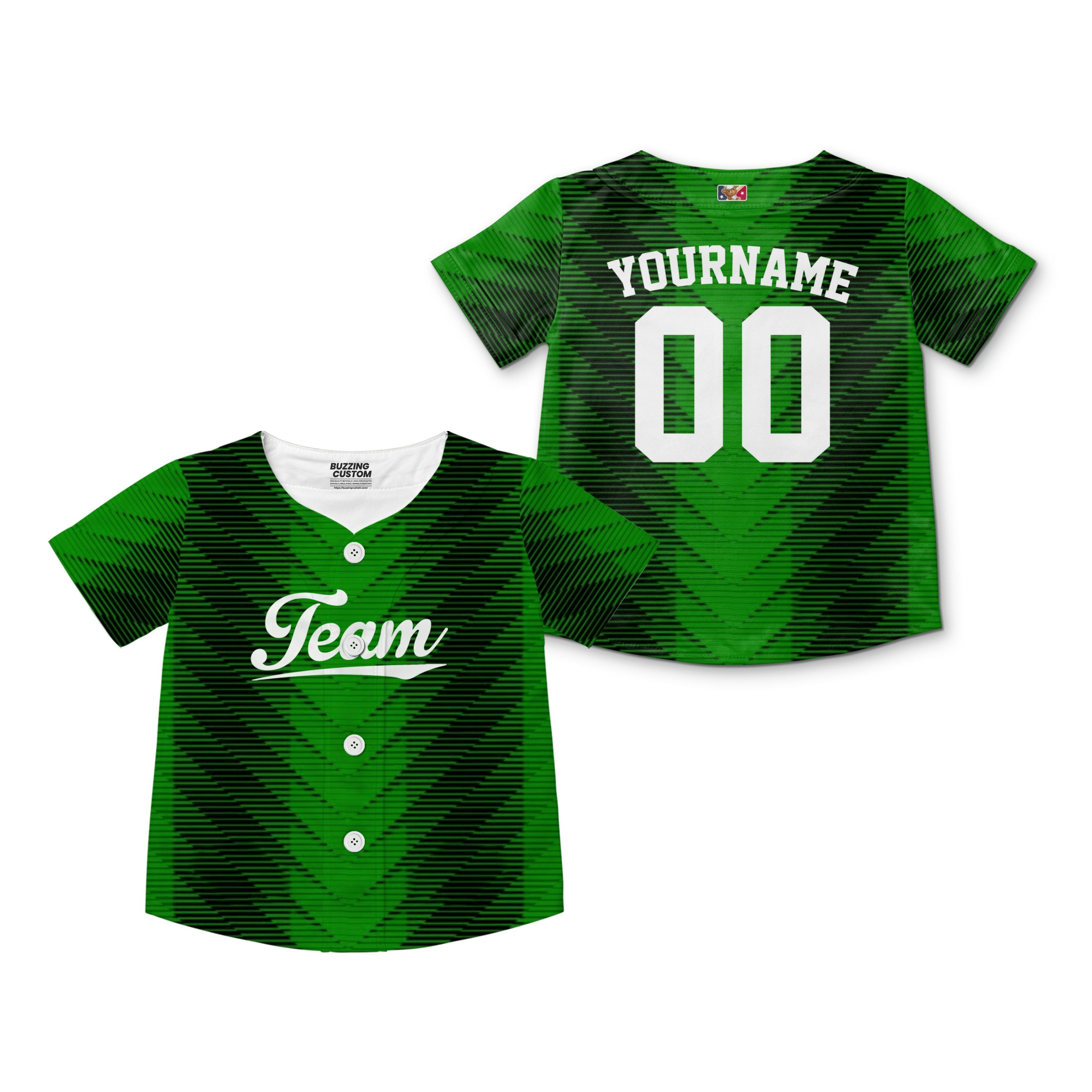 Custom Unisex Green Black St. Patrick&