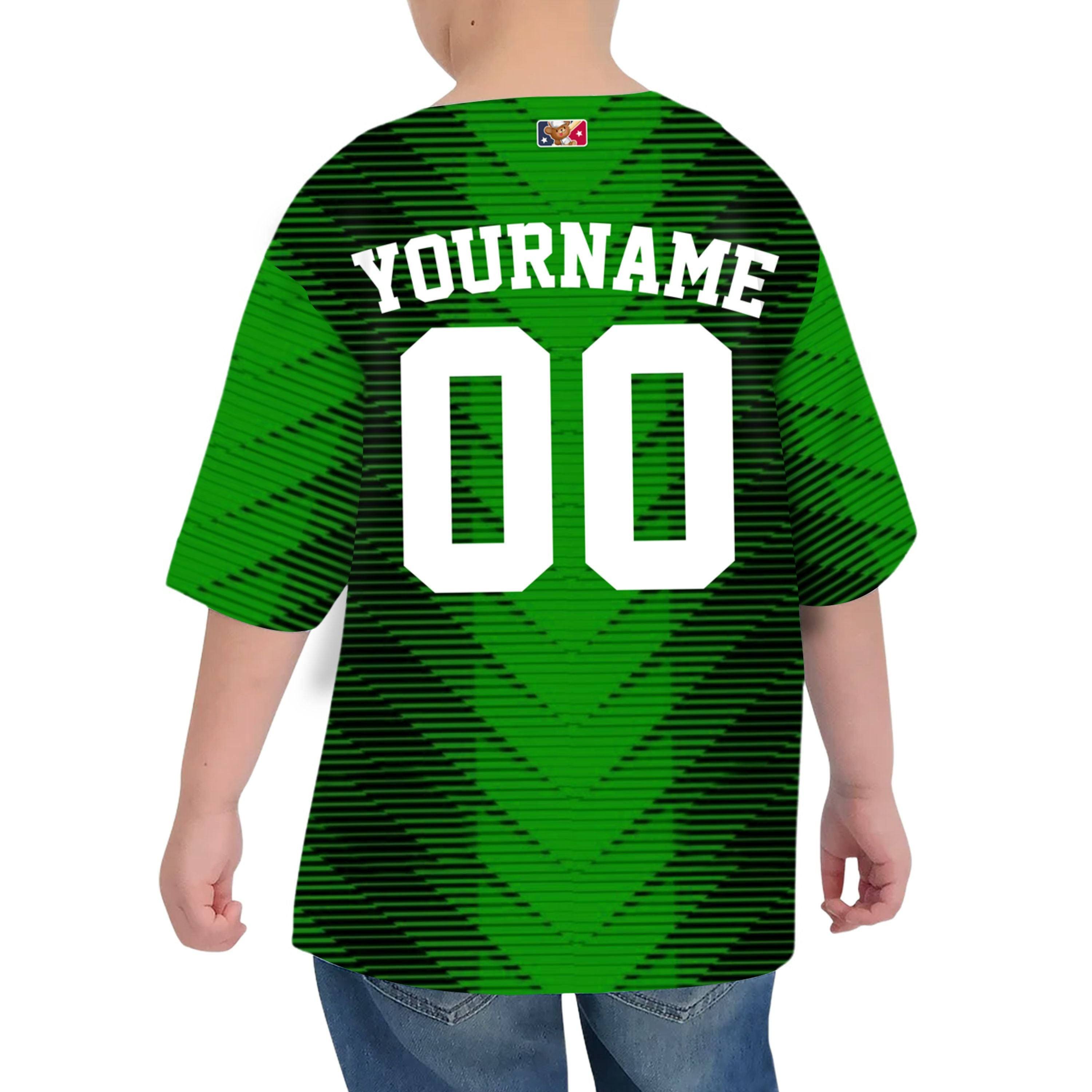 Custom Unisex Green Black St. Patrick&