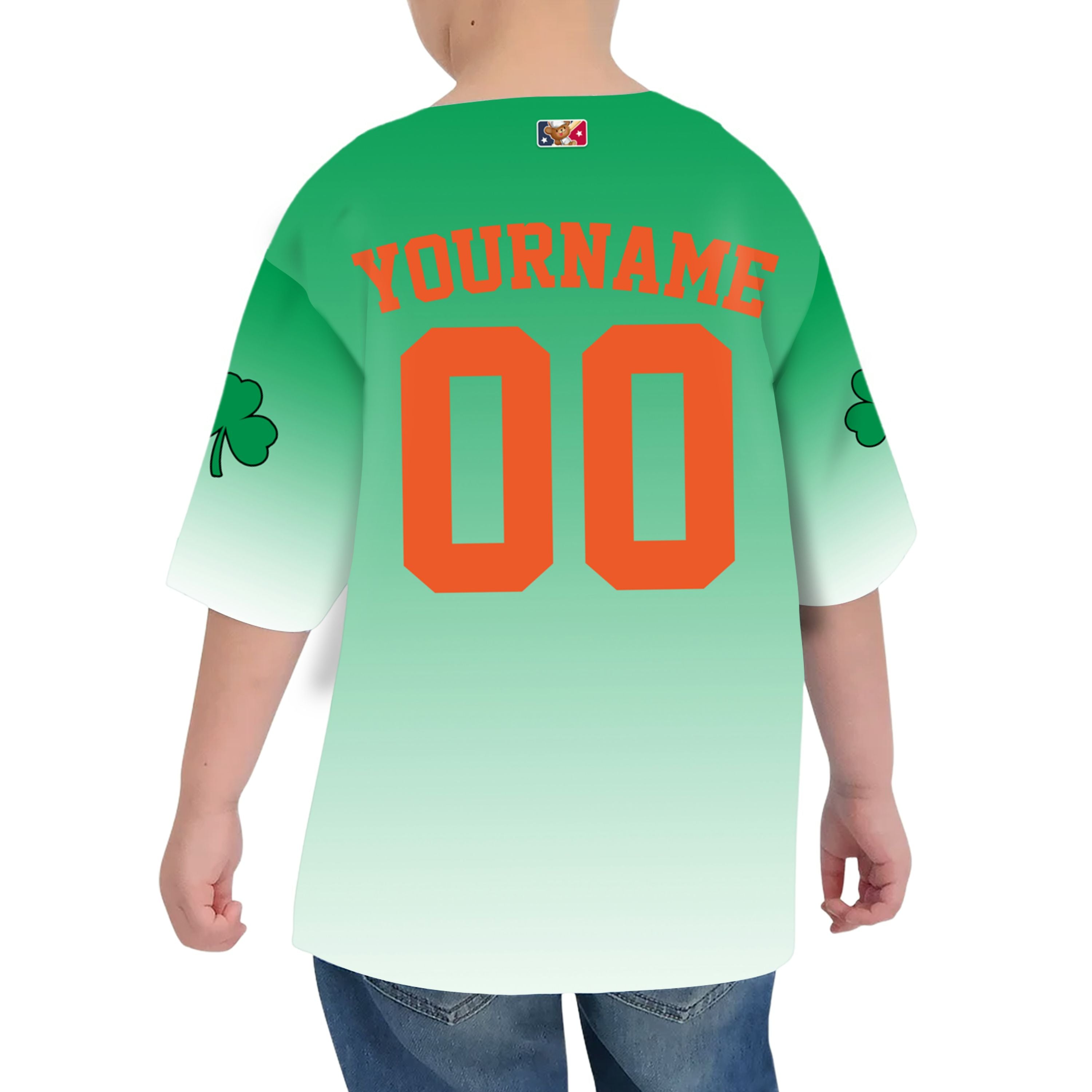 Custom Unisex Green White St. Patrick&