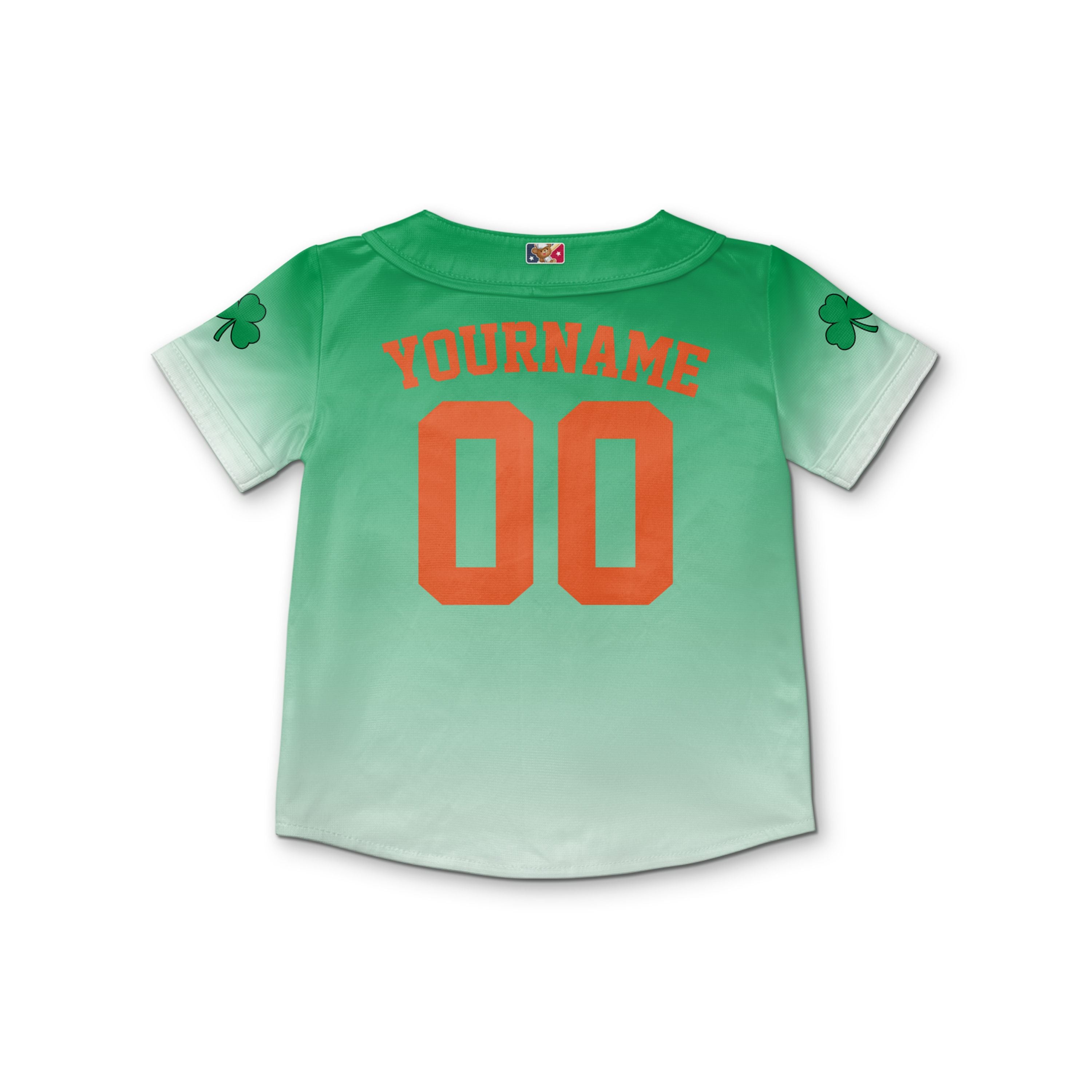 Custom Unisex Green White St. Patrick&