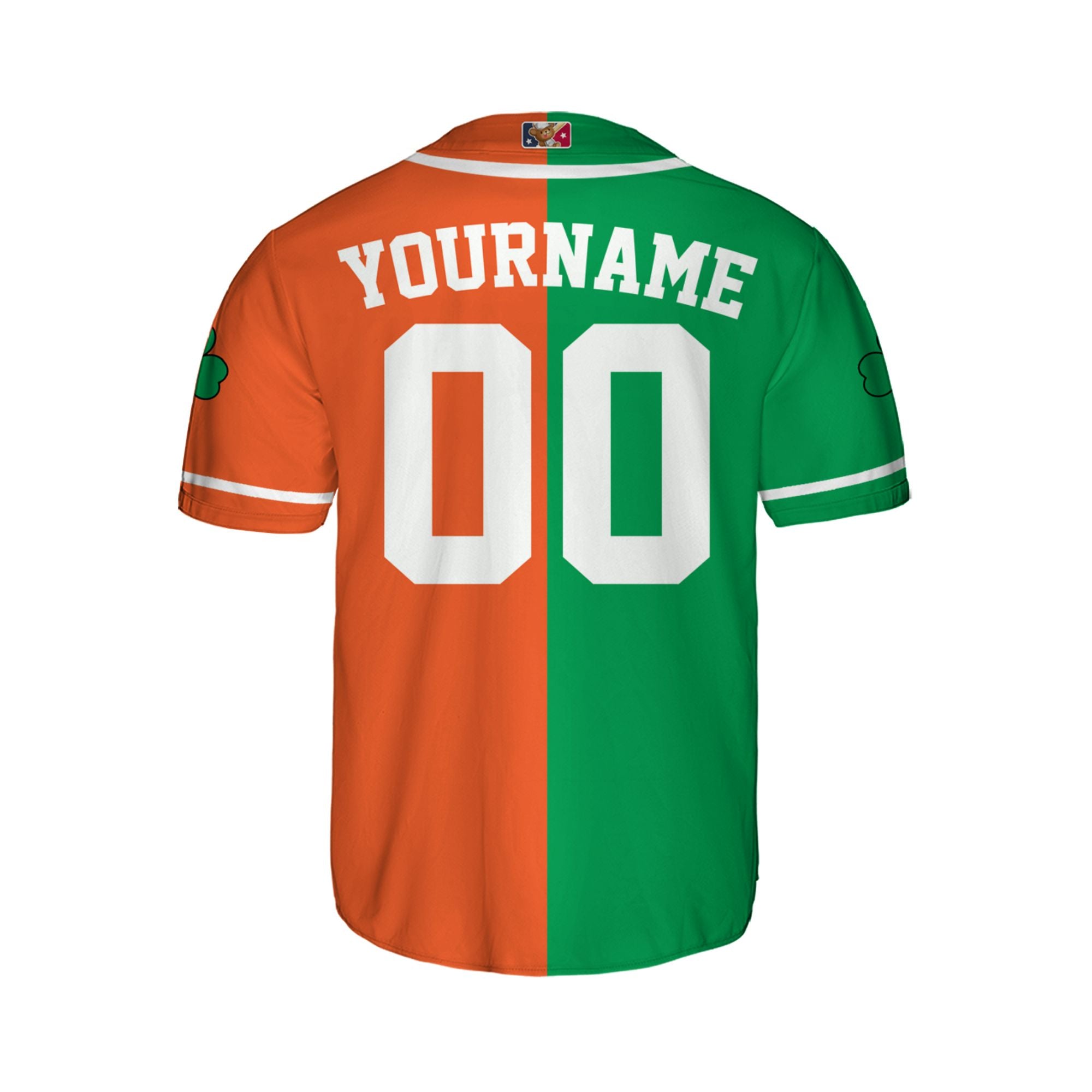 Custom Unisex Orange Green St. Patrick&