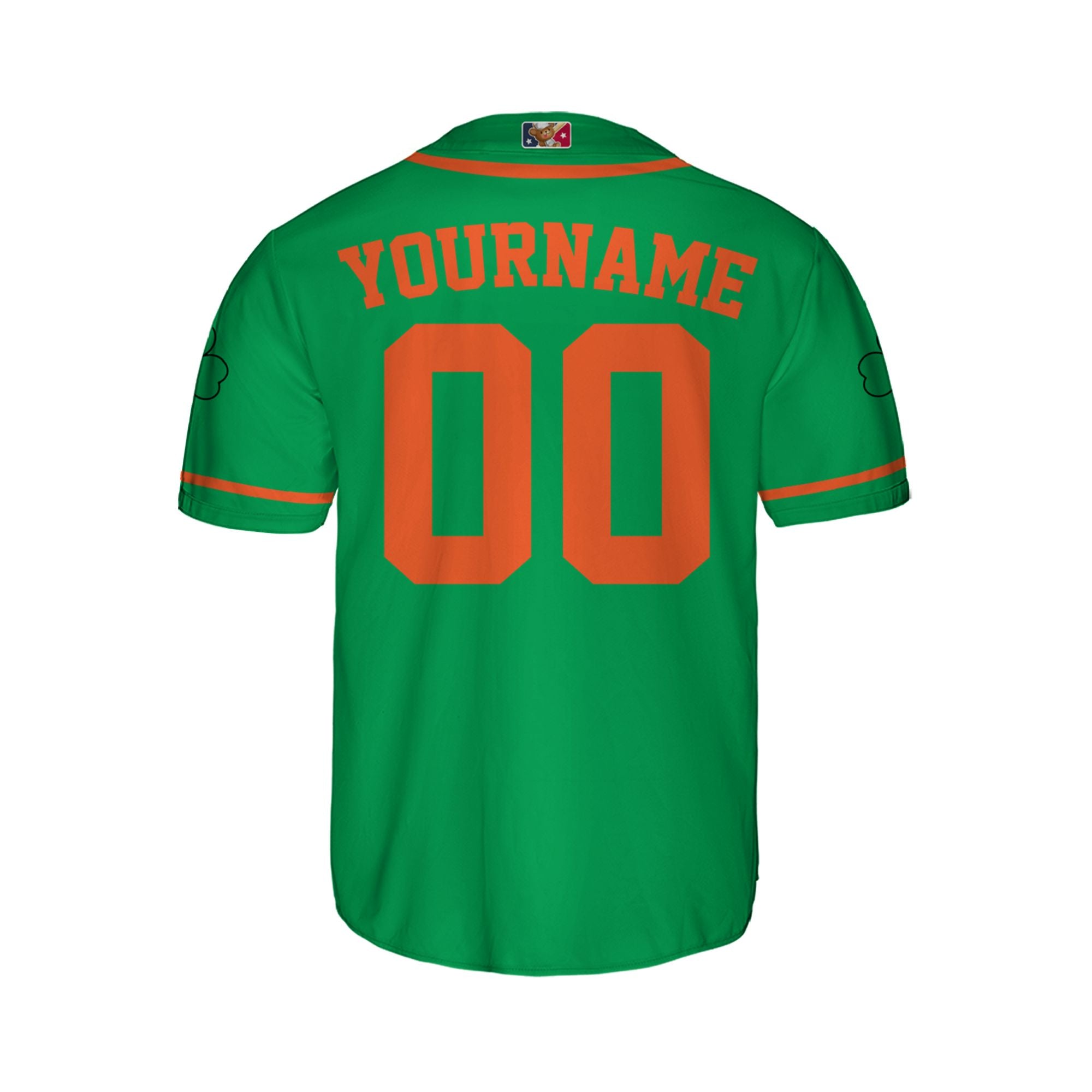 Custom Unisex Green Orange St. Patrick&