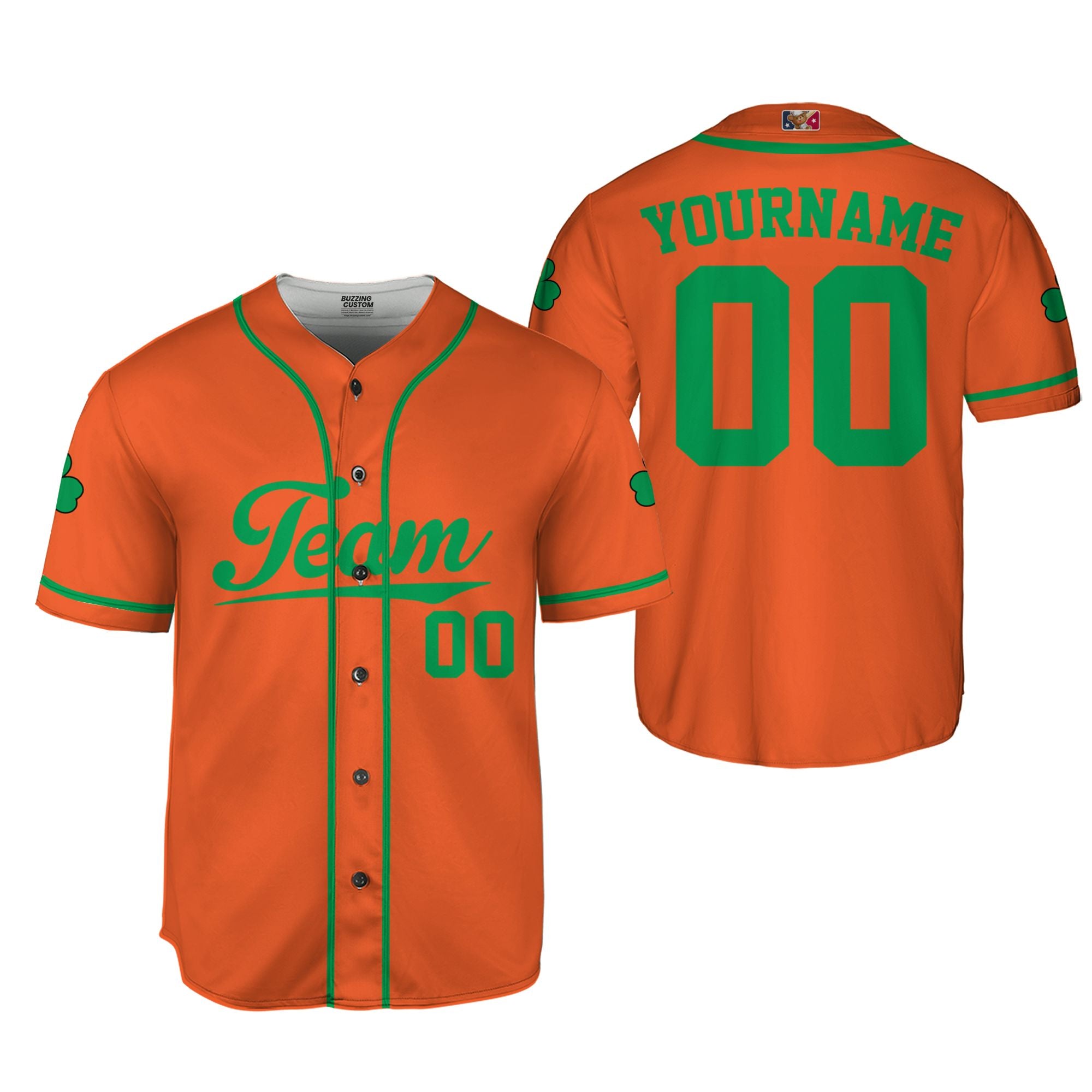 Custom Unisex Orange St. Patrick&