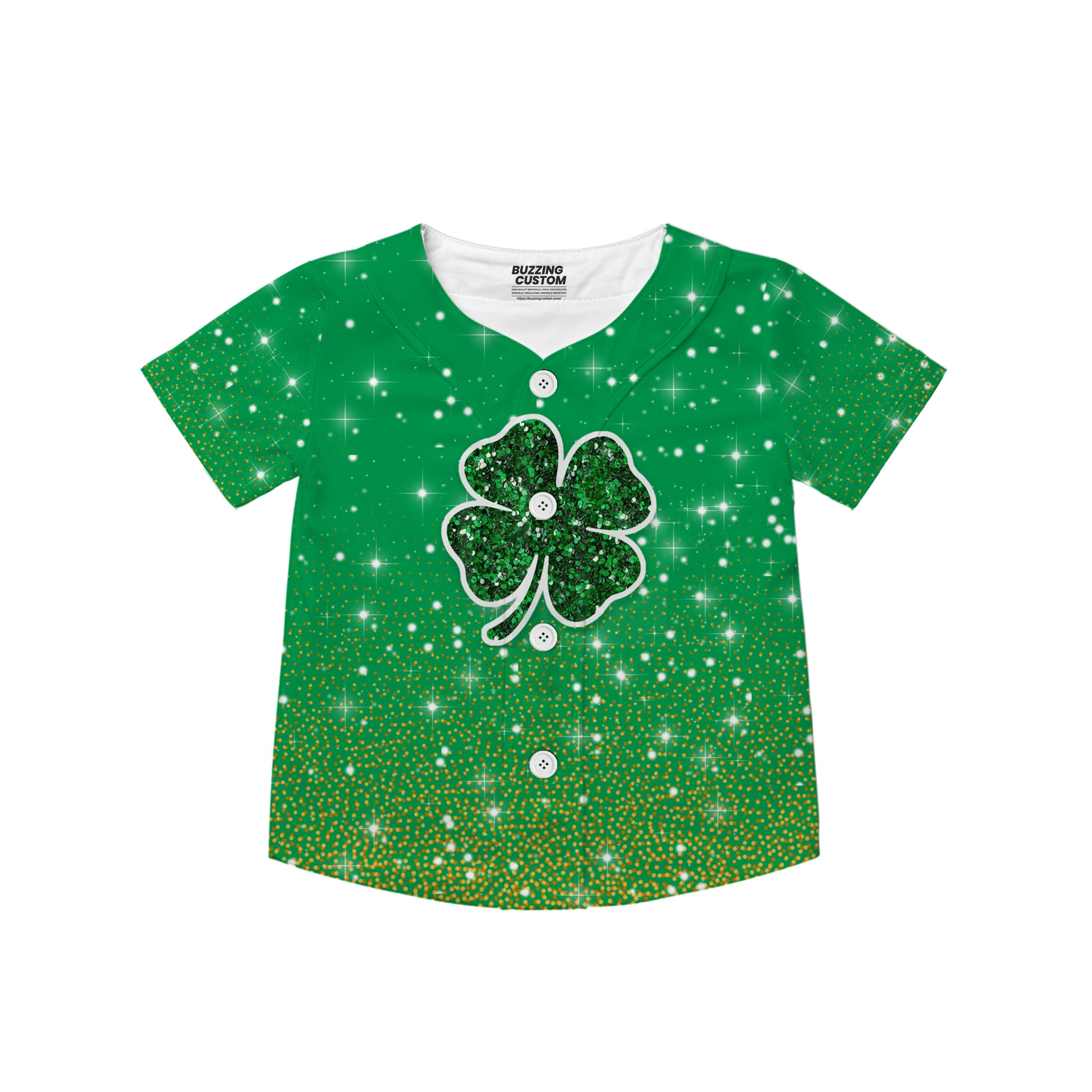 Custom Unisex Green Spakle St. Patrick&