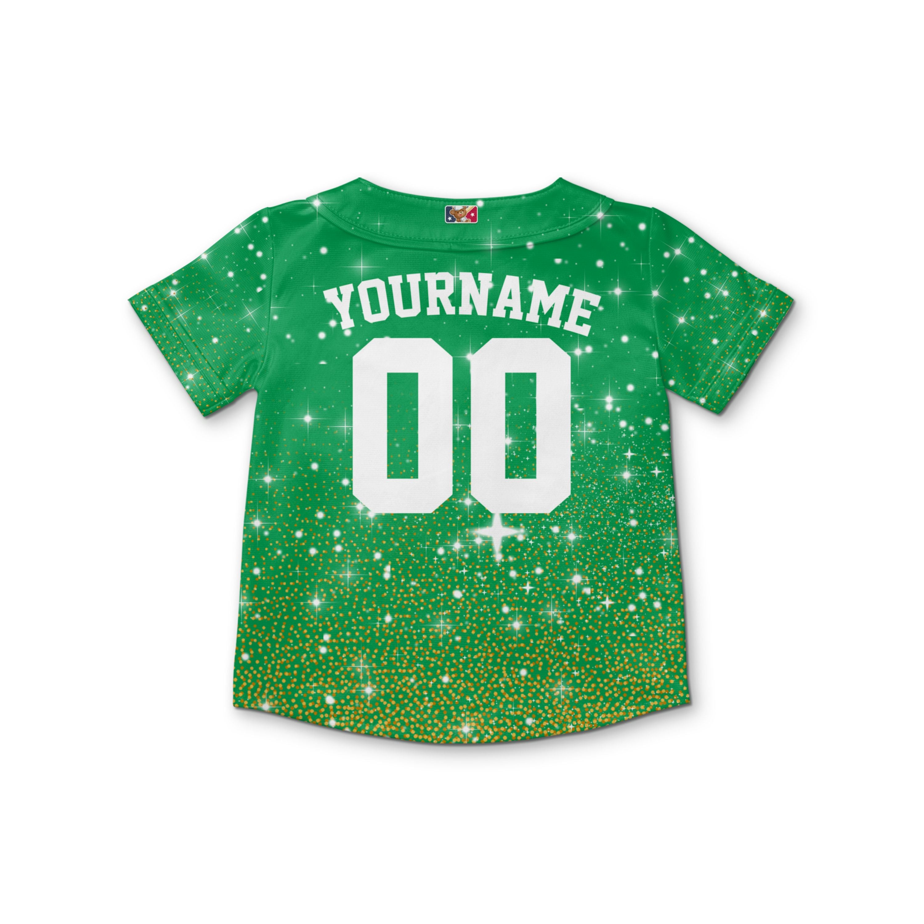 Custom Unisex Green Spakle St. Patrick&