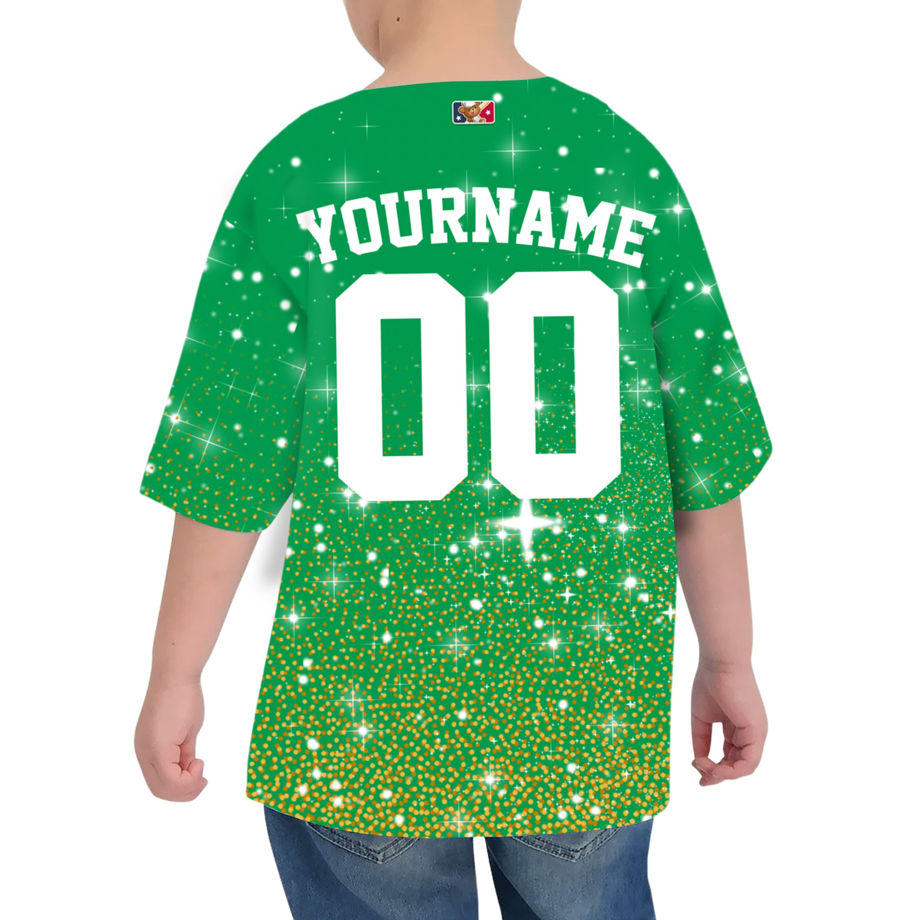 Custom Unisex Green Spakle St. Patrick&