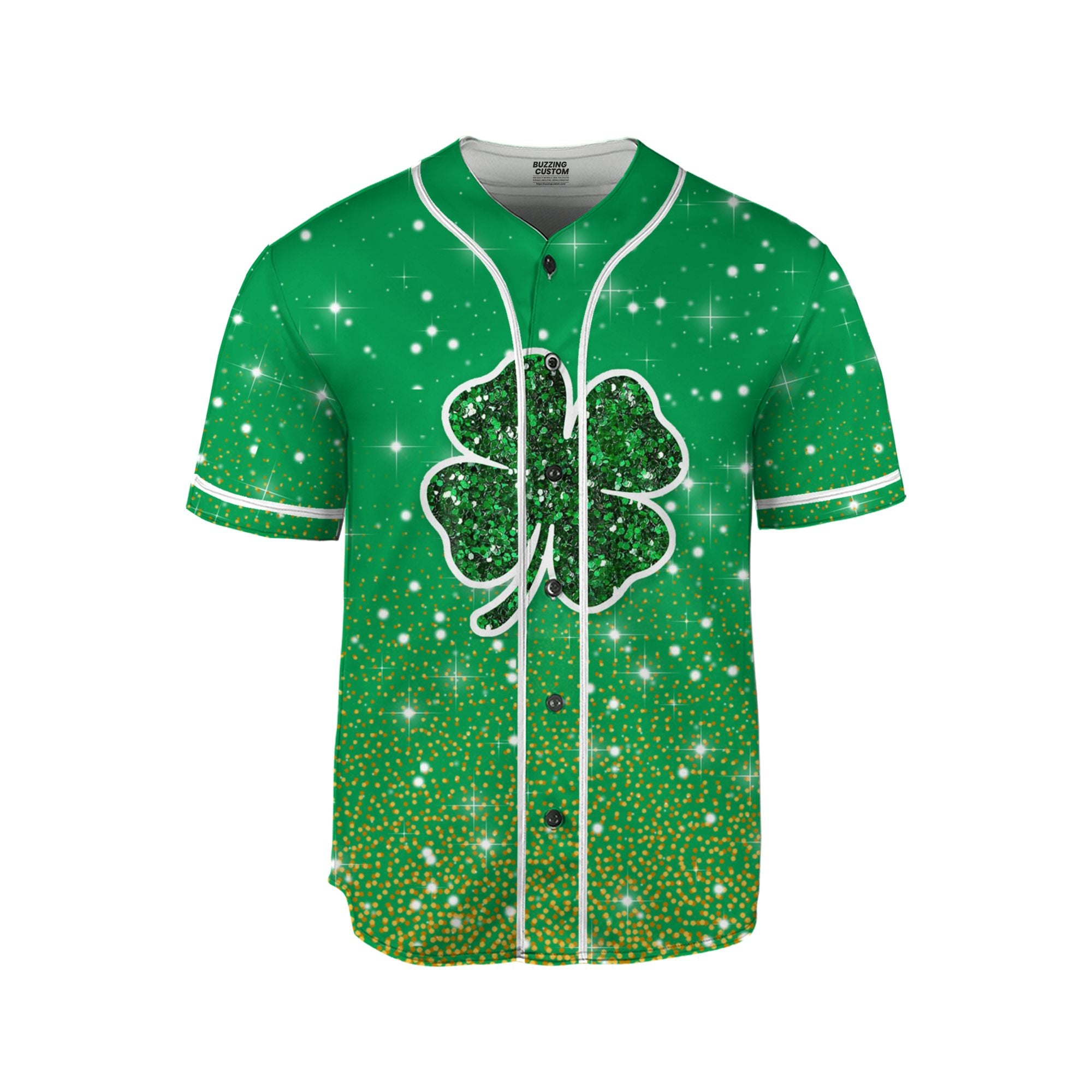 Custom Unisex Green Spakle St. Patrick&