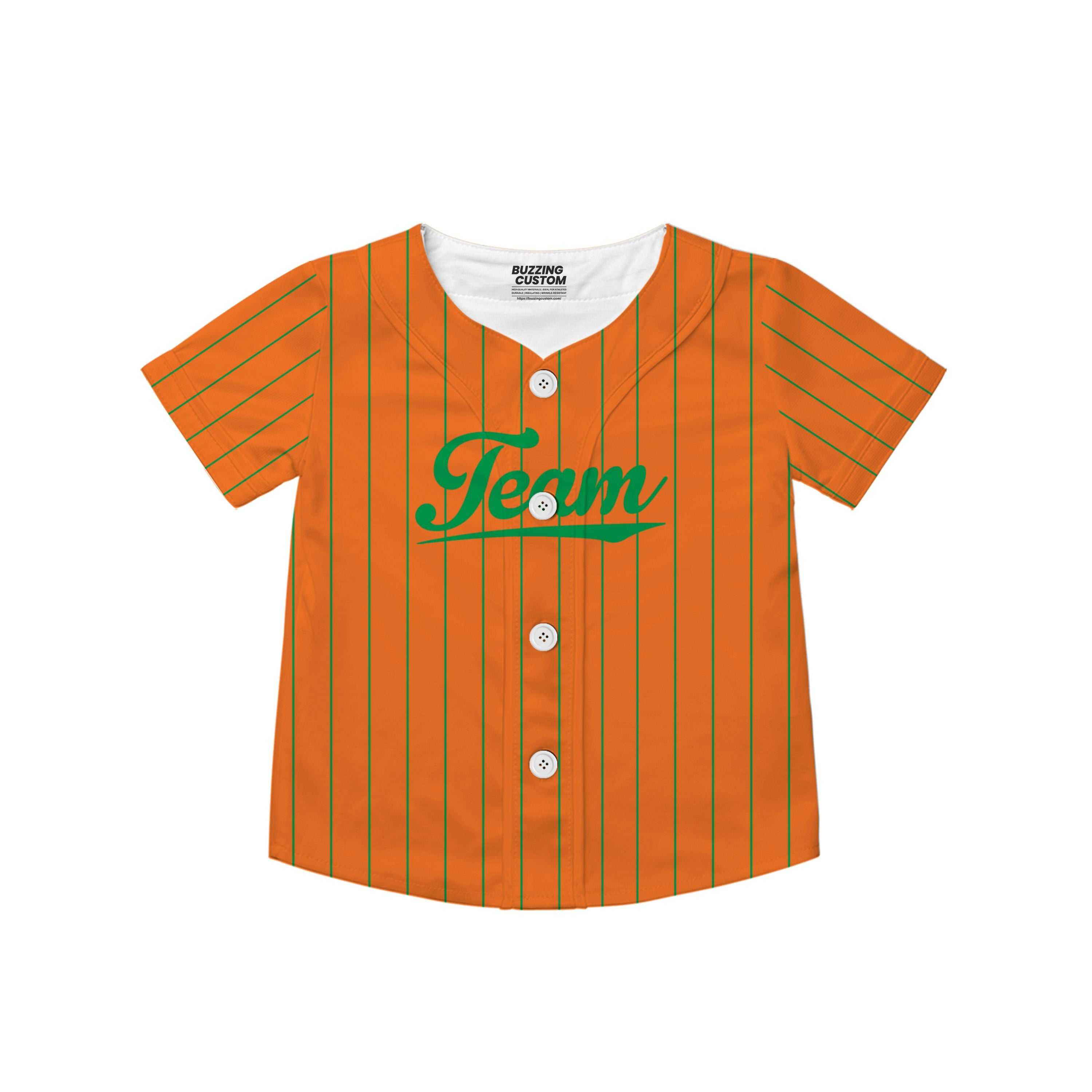 Custom Unisex Orange Green Stripe St. Patrick&