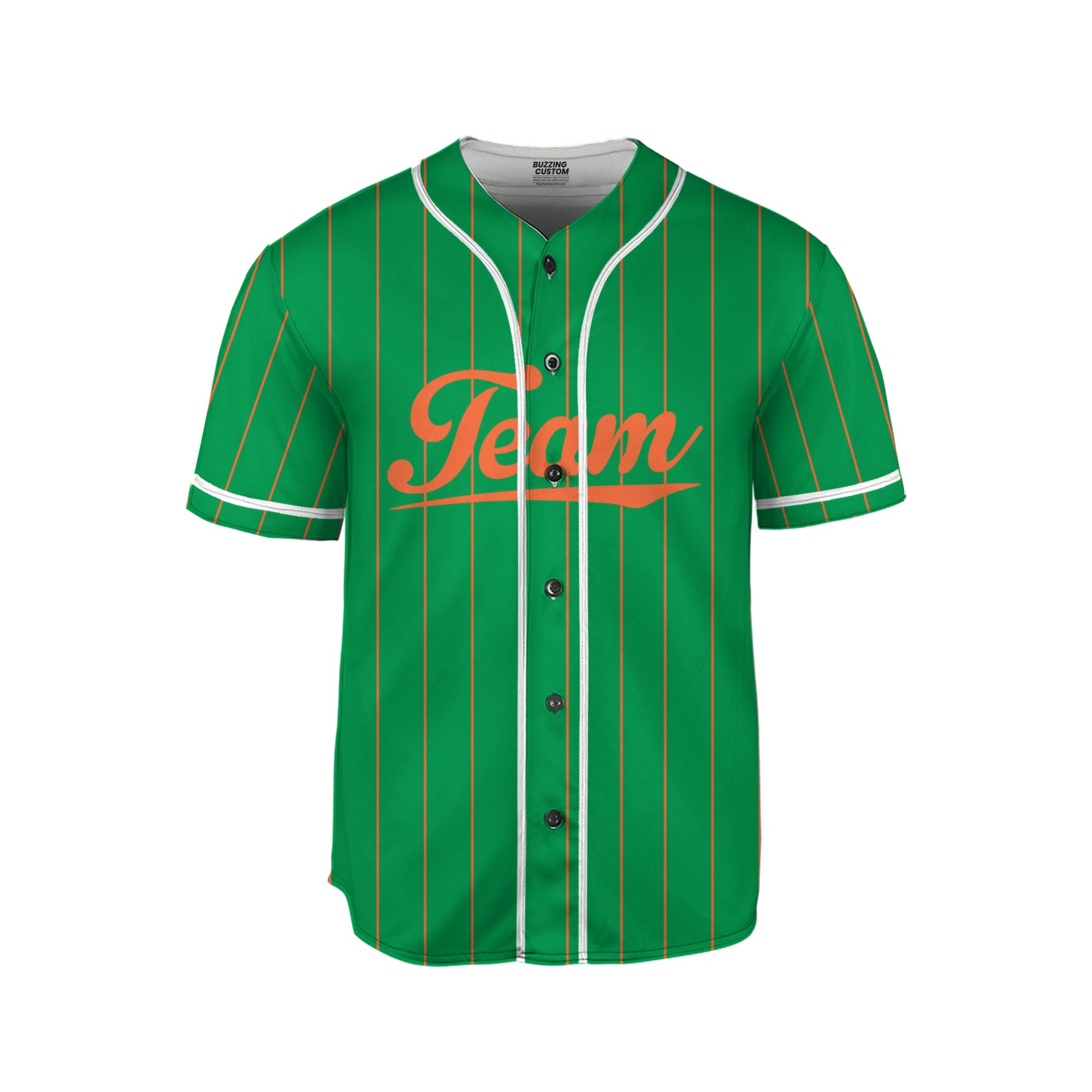 Custom Unisex Green Orange Stipre St. Patrick&