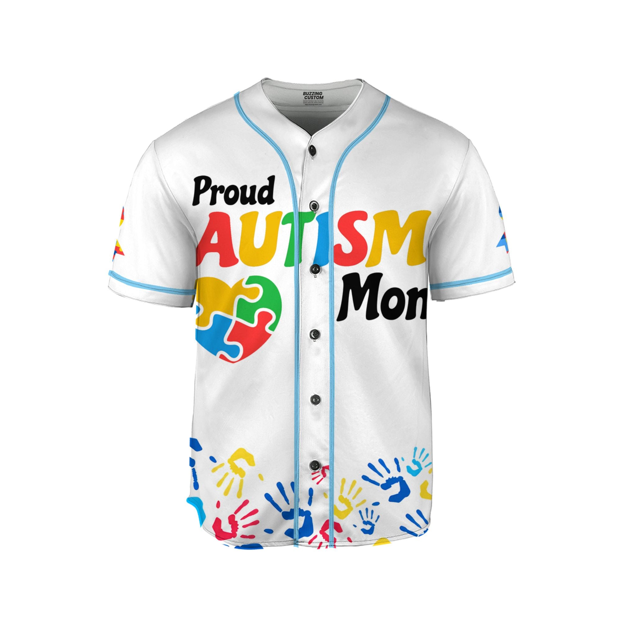 Custom Mom White Baseball Jersey Custom Motivational Gift For Him And Her TKB68
