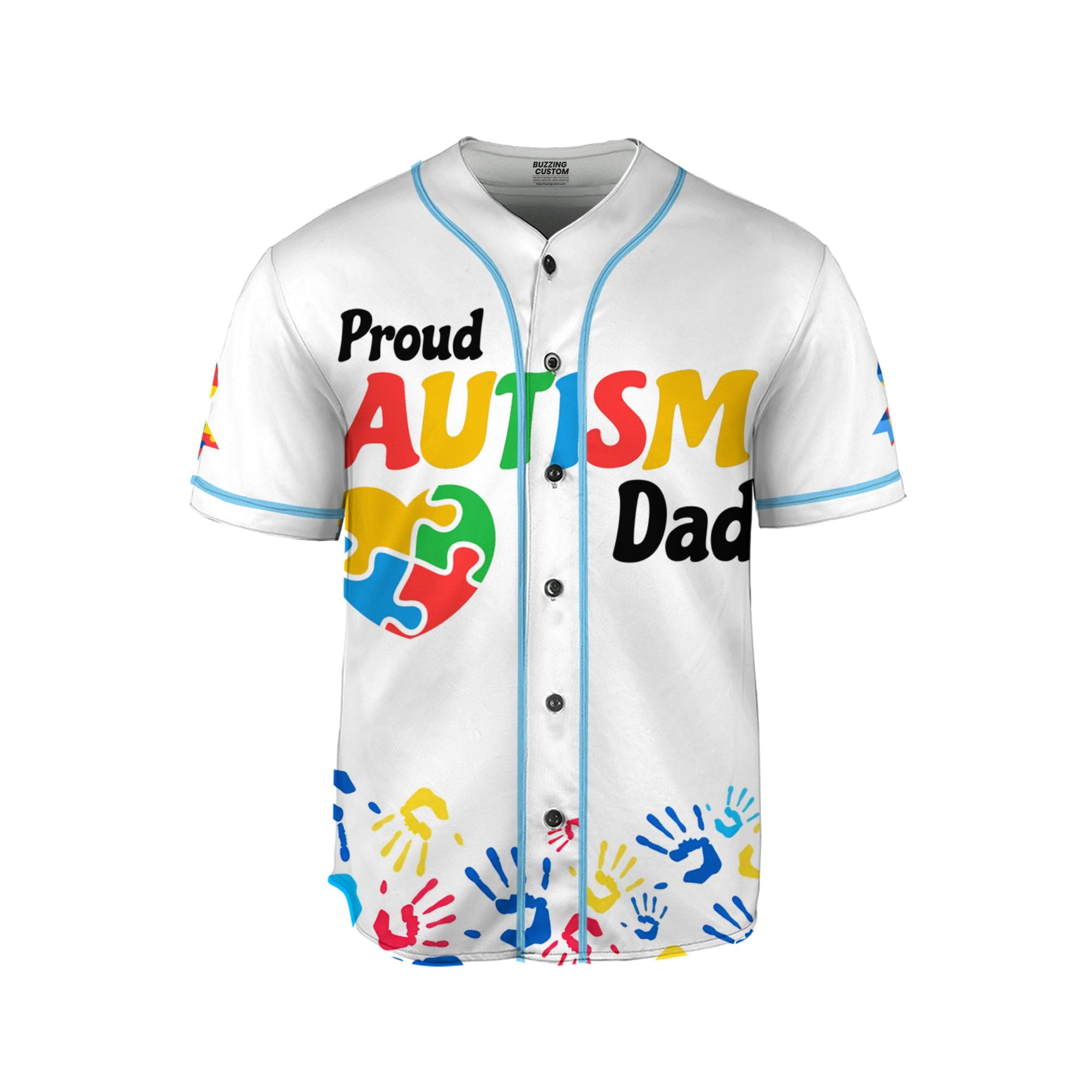 Custom Dad White Baseball Jersey Custom Motivational Gift For Him And Her TKB68