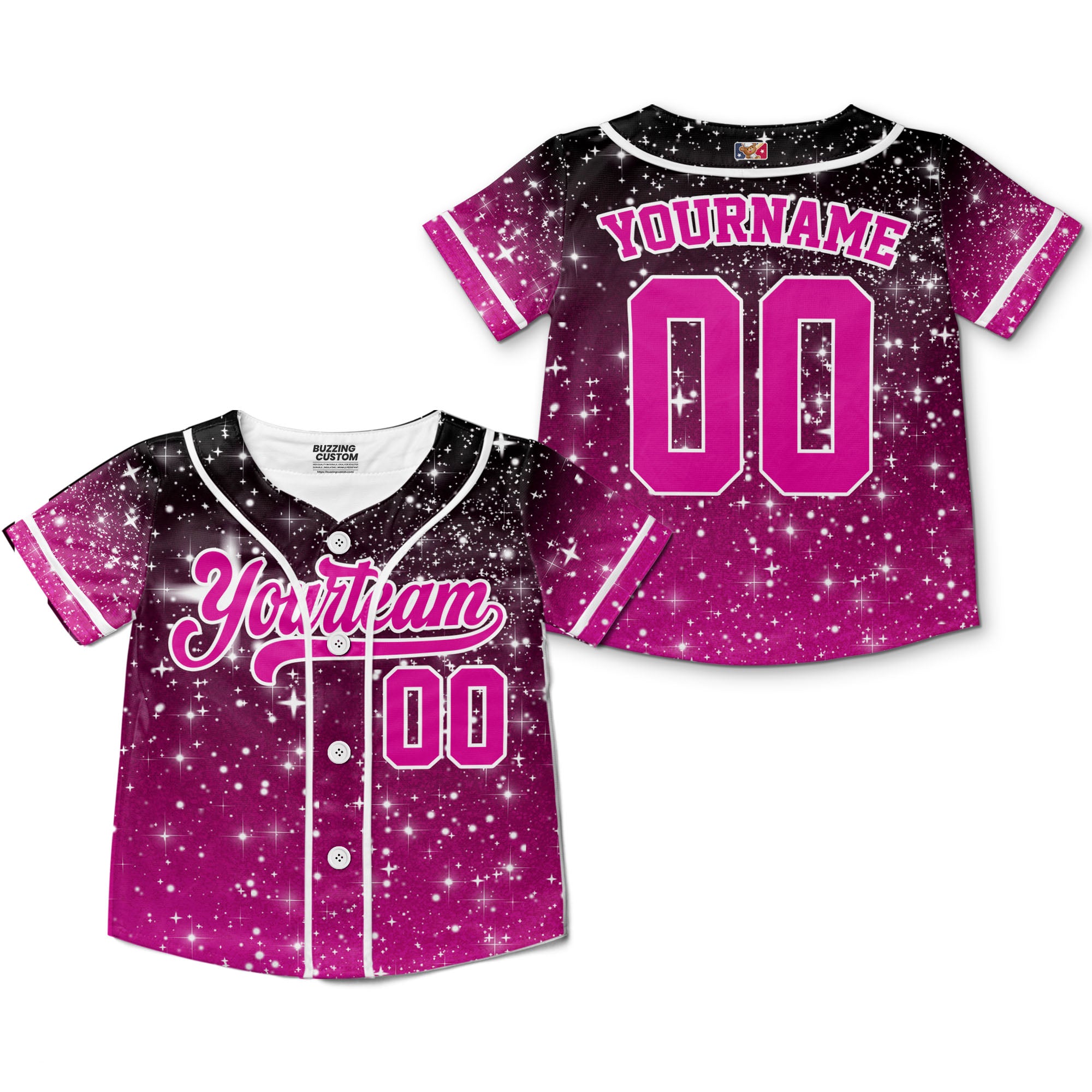 custom-amazing-glitter-star-gradient-black-pink-baseball-jersey-i1-2847