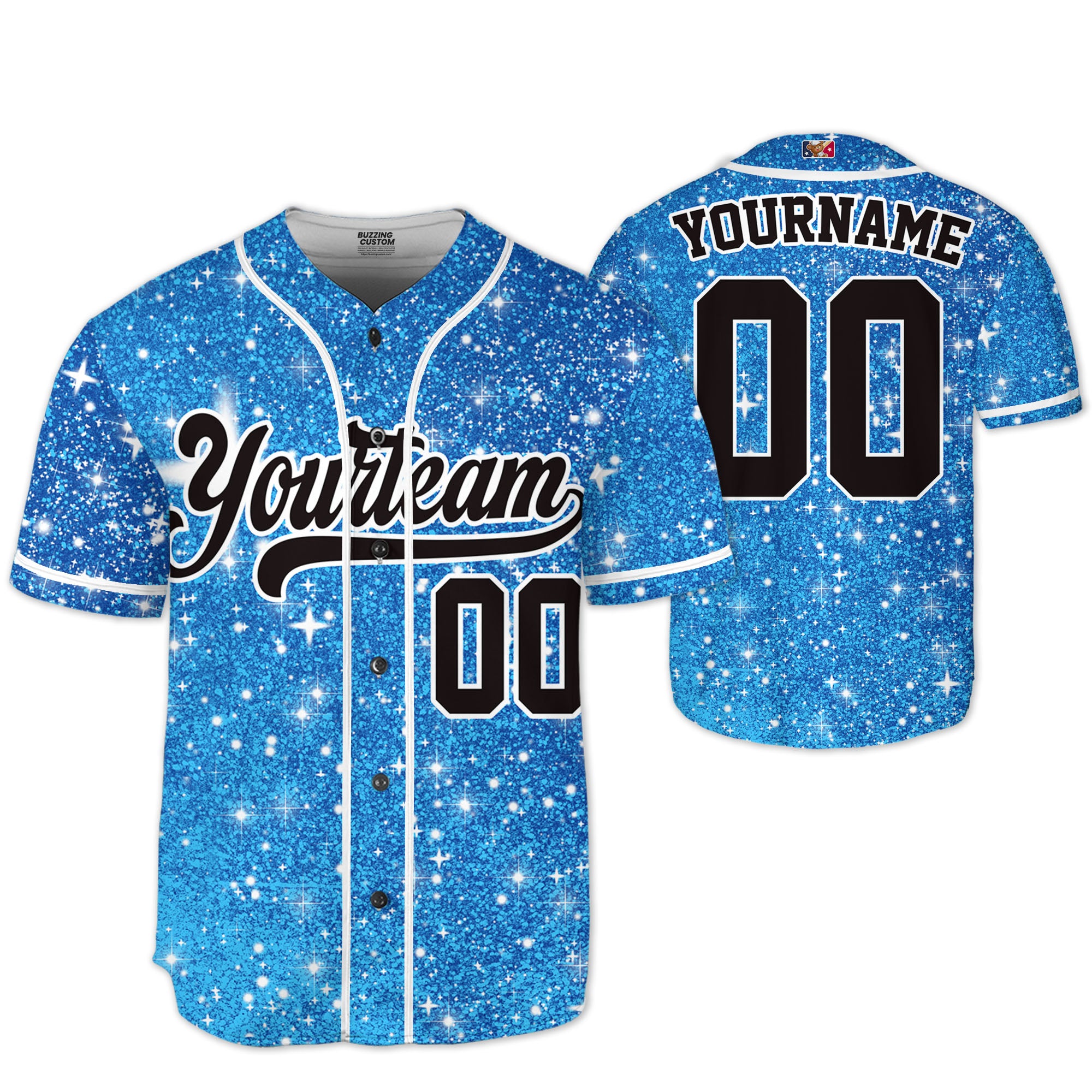 custom-amazing-glitter-star-simple-blue-baseball-jersey-5088