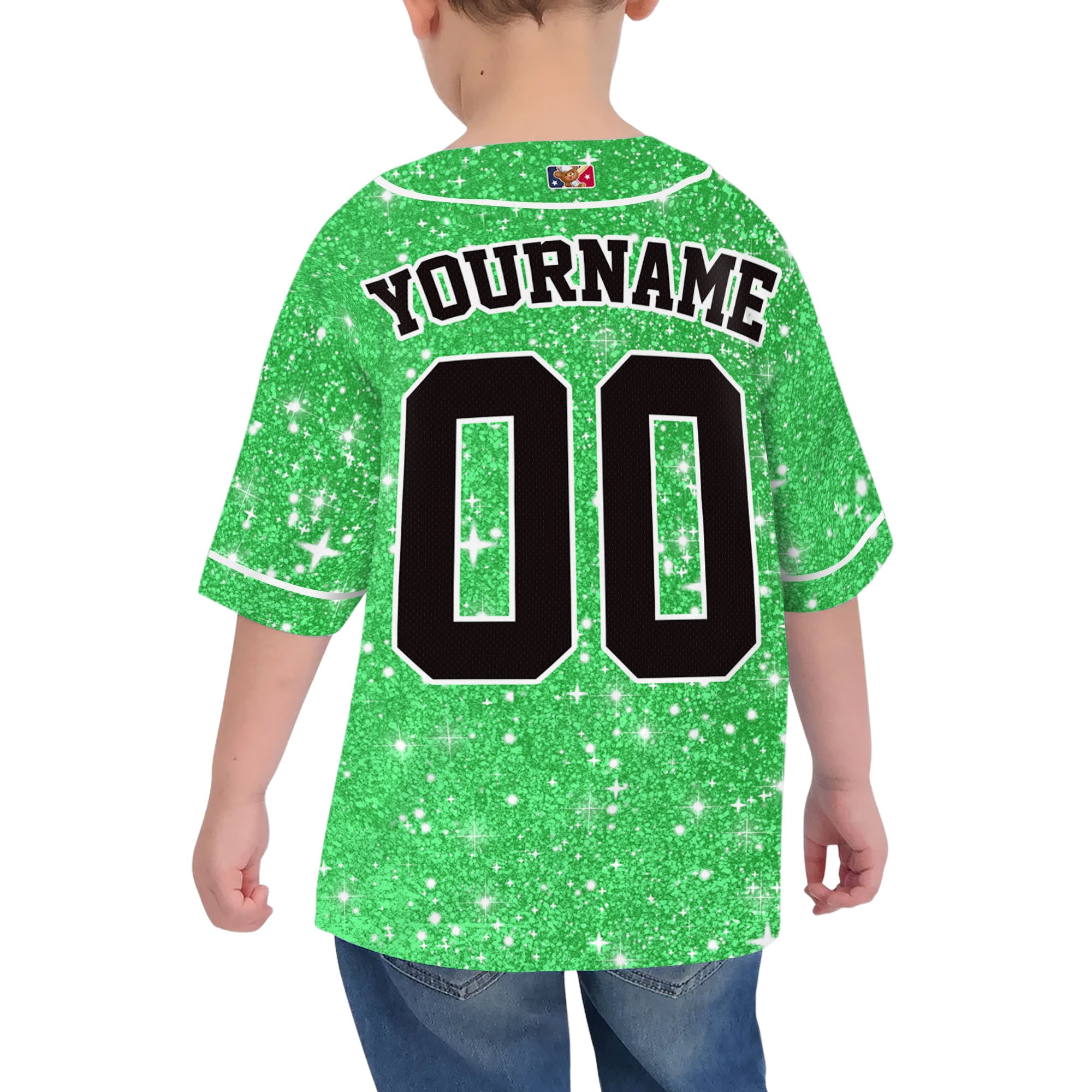 custom-amazing-glitter-star-simple-green-baseball-jersey-9497