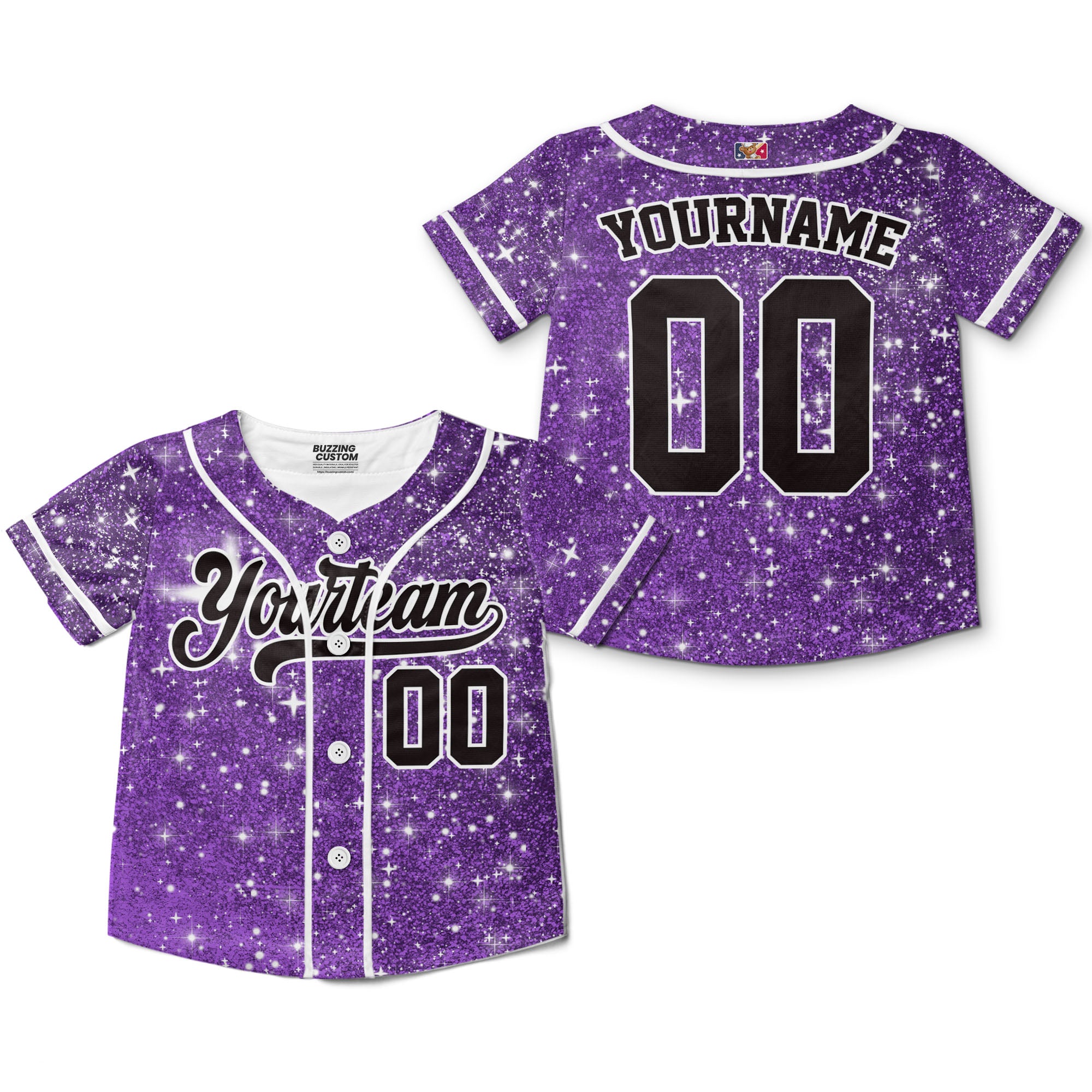 custom-amazing-glitter-star-simple-purple-baseball-jersey-1411
