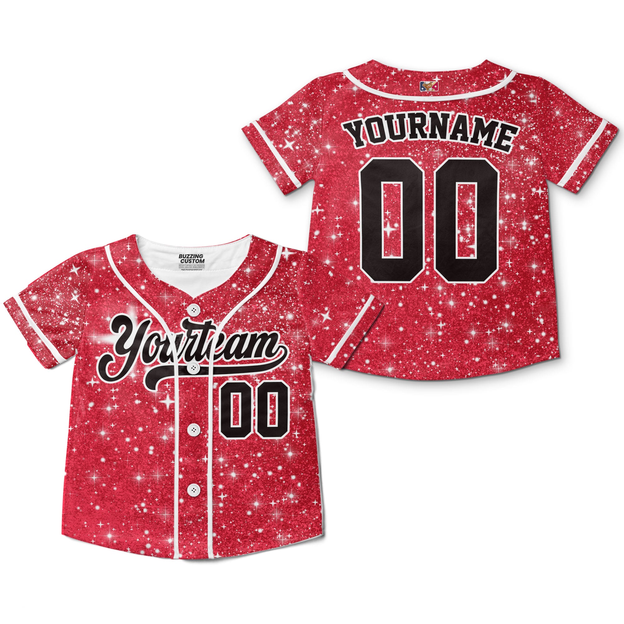 custom-amazing-glitter-star-simple-red-baseball-jersey-7868