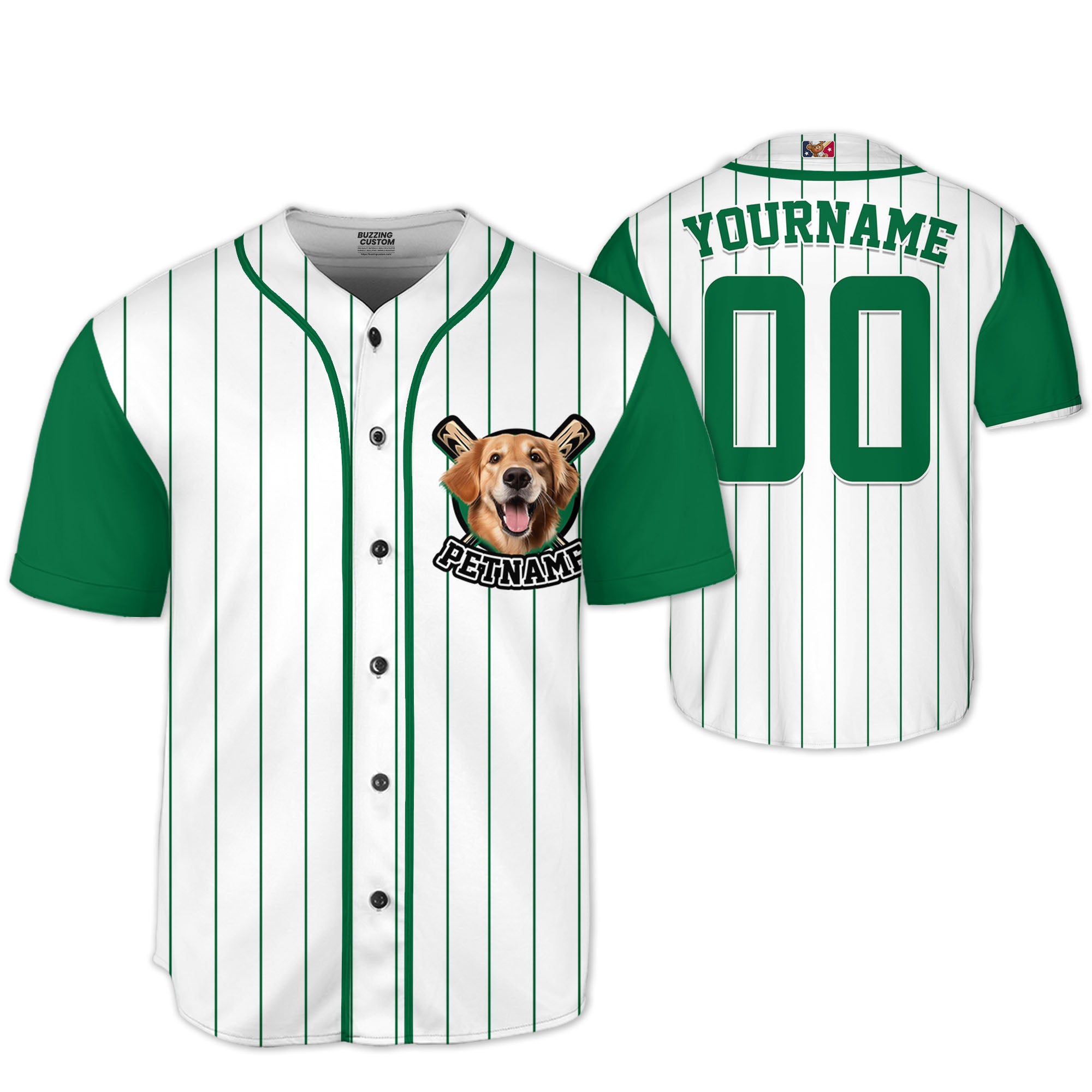 custom-baseball-jersey-with-your-pet-colorful-arm-green-pa03-4840