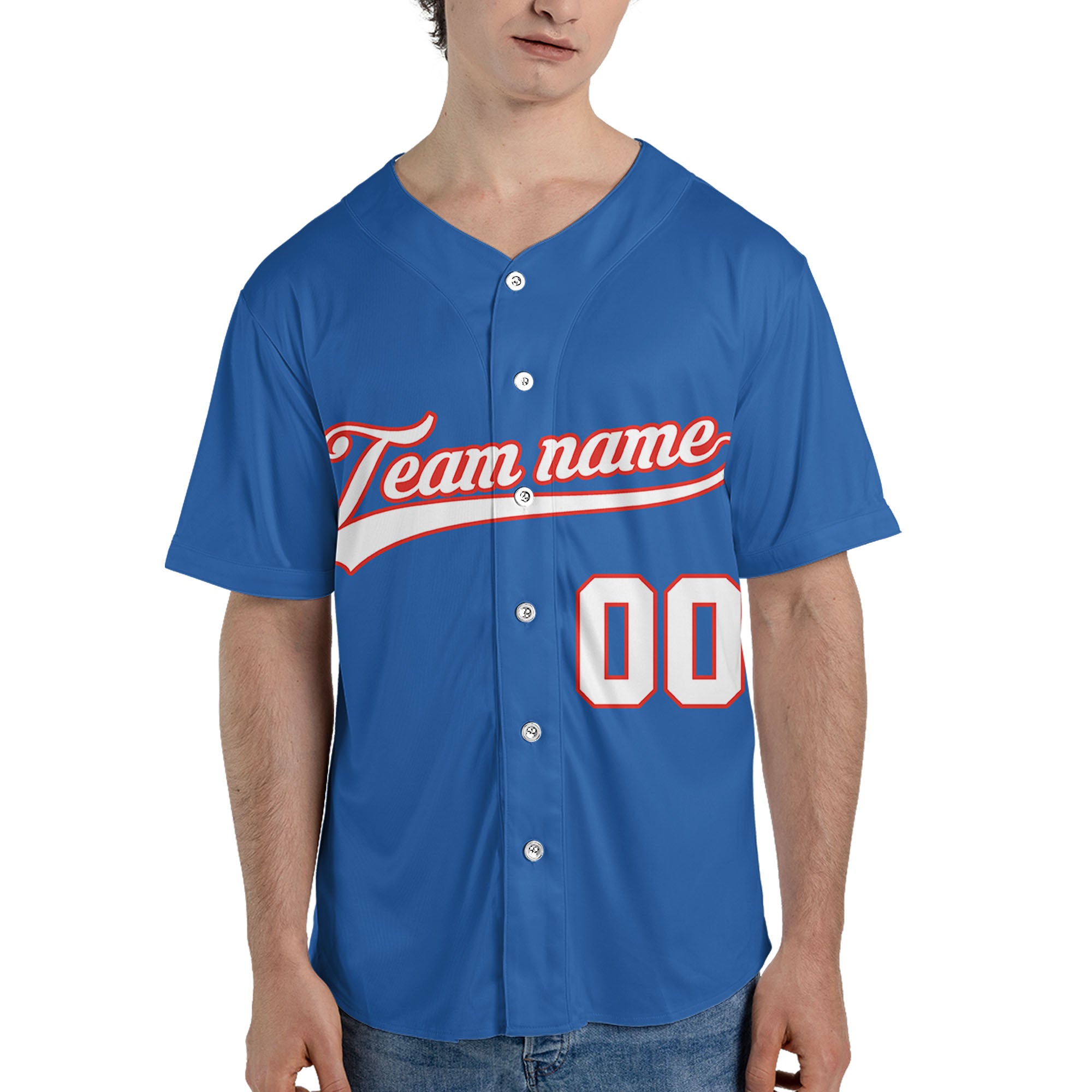 Custom-Blue-White-Baseball-Jersey