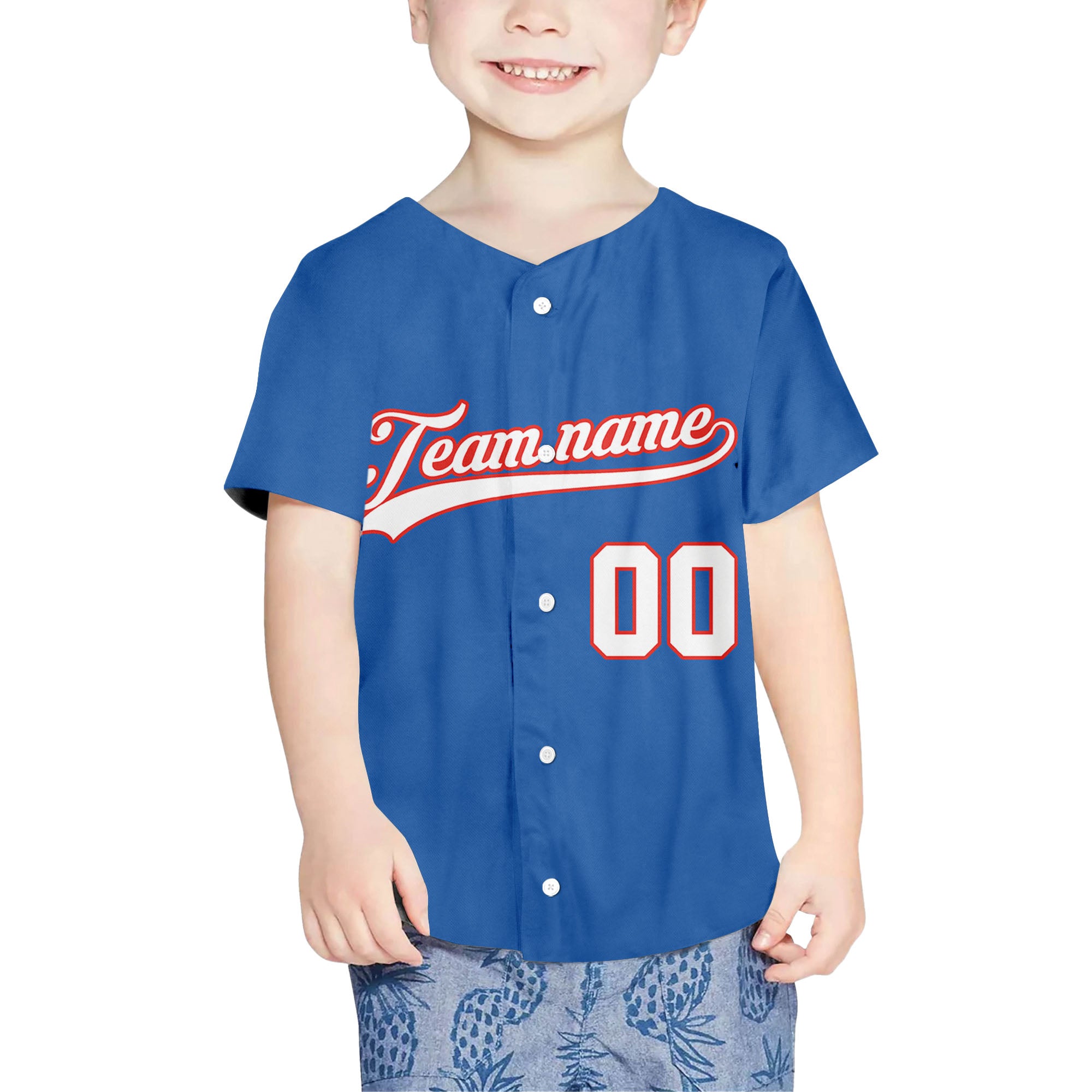 Custom-Blue-White-Baseball-Jersey
