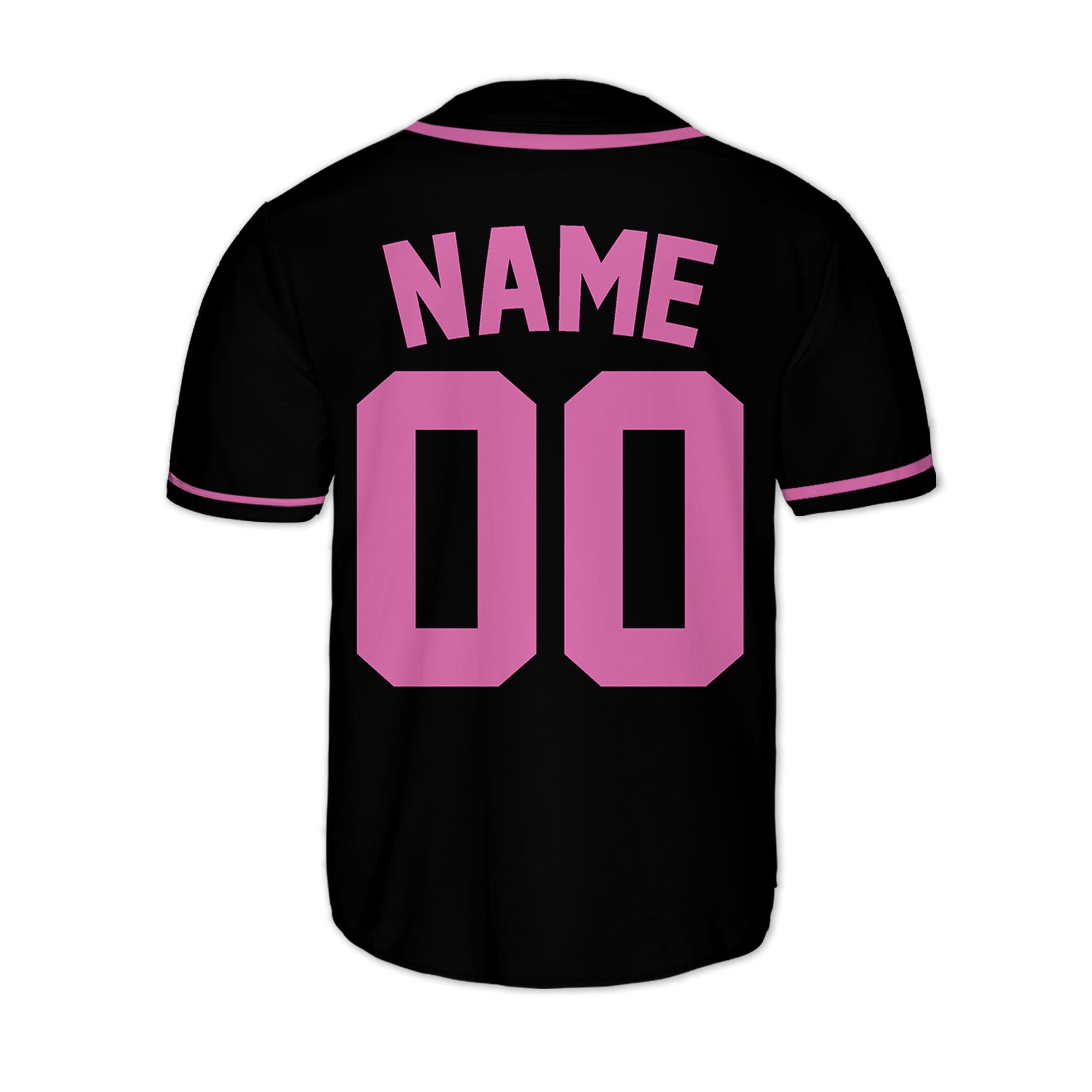 Custom-Colors-Baseball-Jersey-Sports-Team-Personalized-Text-And-Number-Pink