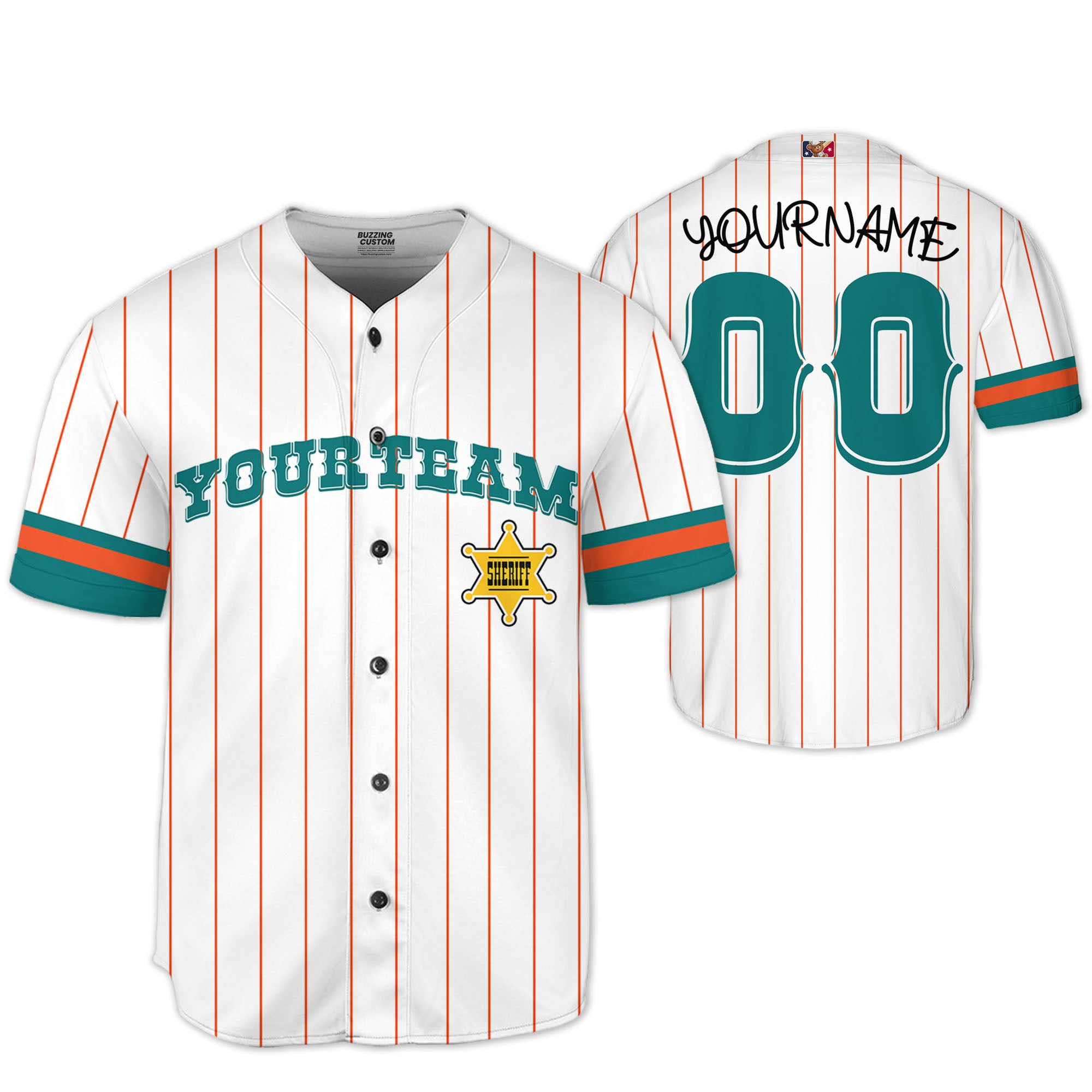custom-cool-western-cowboy-sheriff-teal-and-orange-baseball-jersey-i1-6347