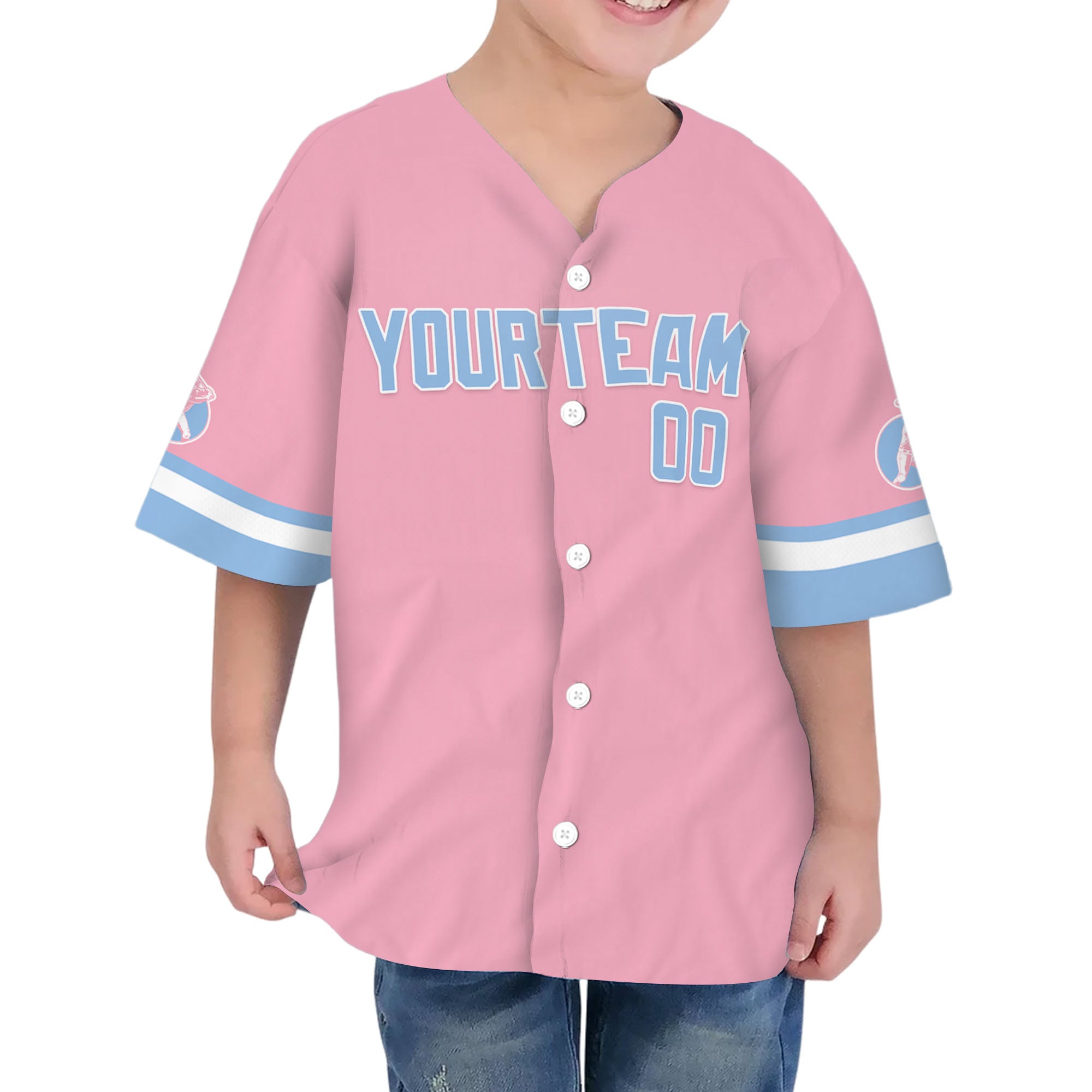 custom-cute-colorful-baseball-jersey-for-family-pink-i1-5622