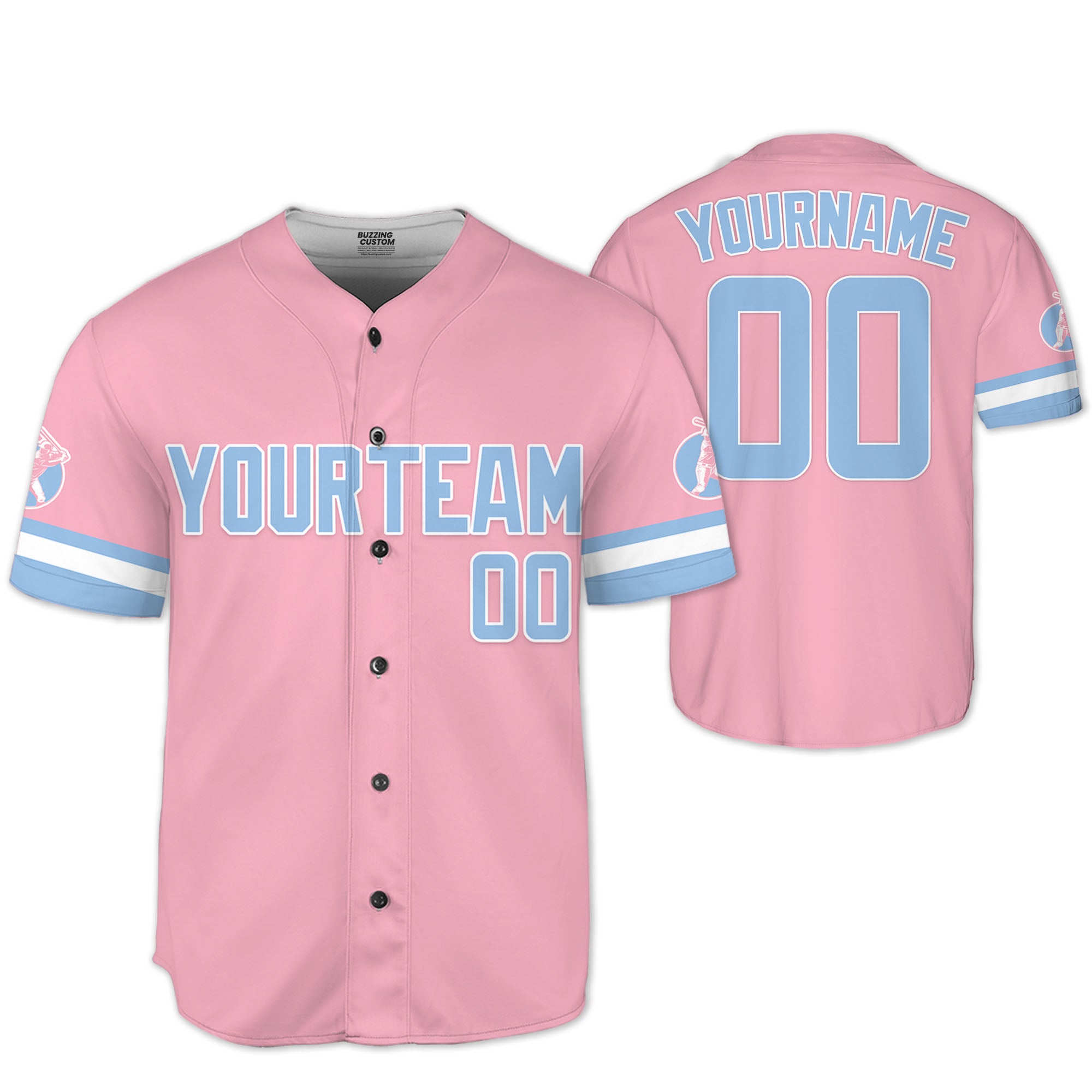 custom-cute-colorful-baseball-jersey-for-family-pink-i1-5622