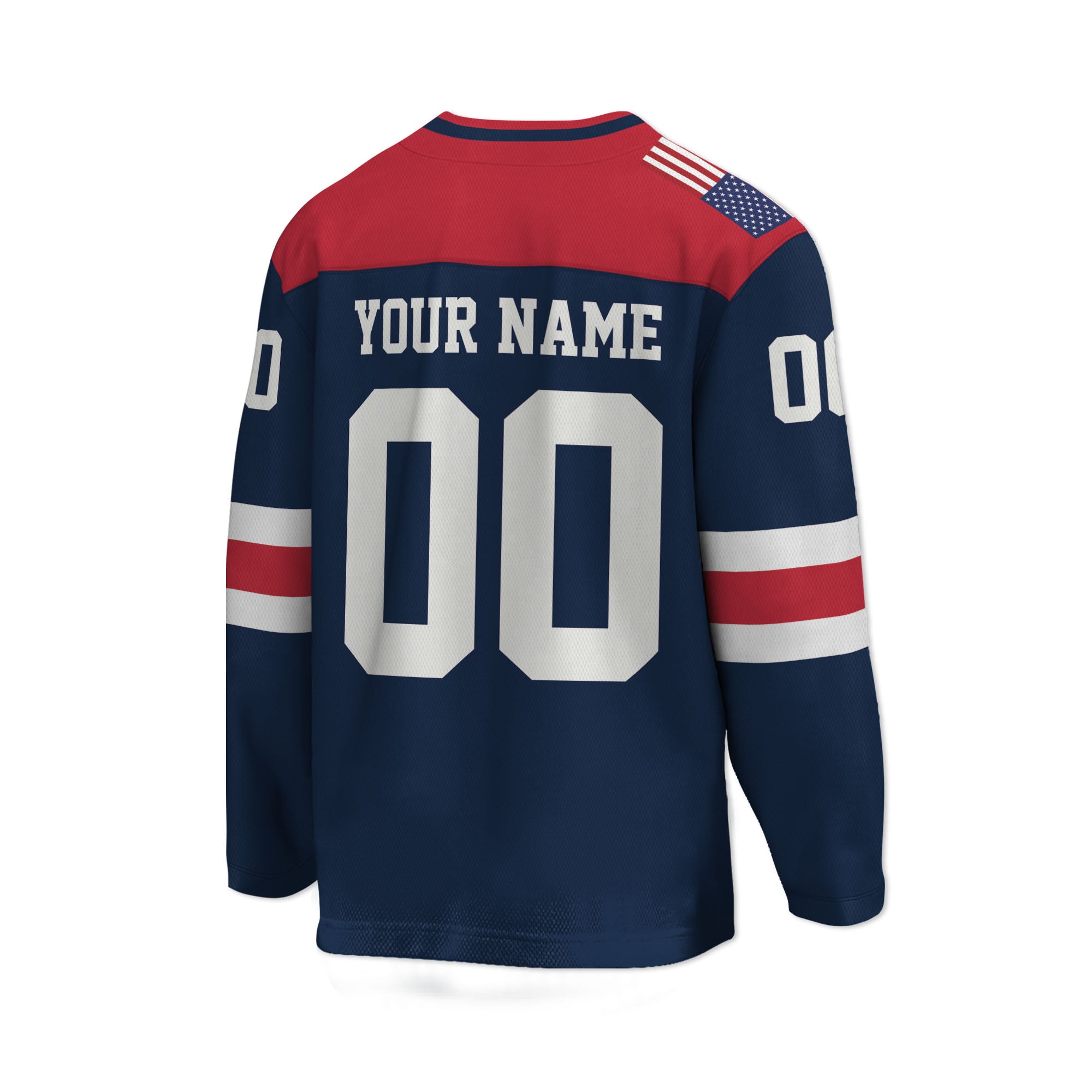 Custom-Famous-Reaper-Hockey-Team-Jets-Navy-and-Red-I2