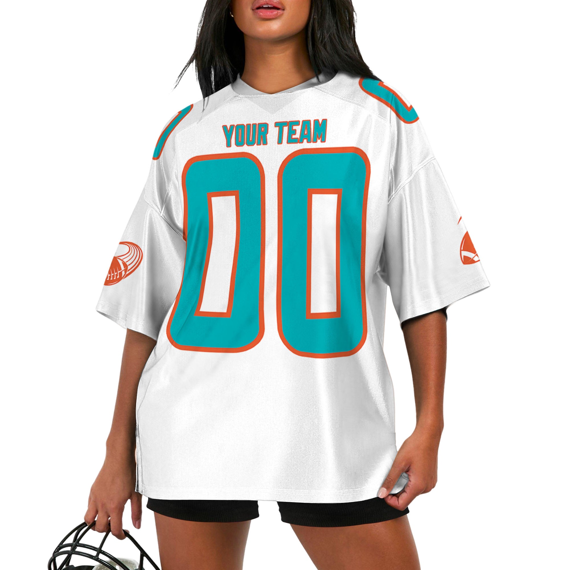 Custom-Famous-Team-Amazing-Star-Sport-White-Football-Jersey--I3