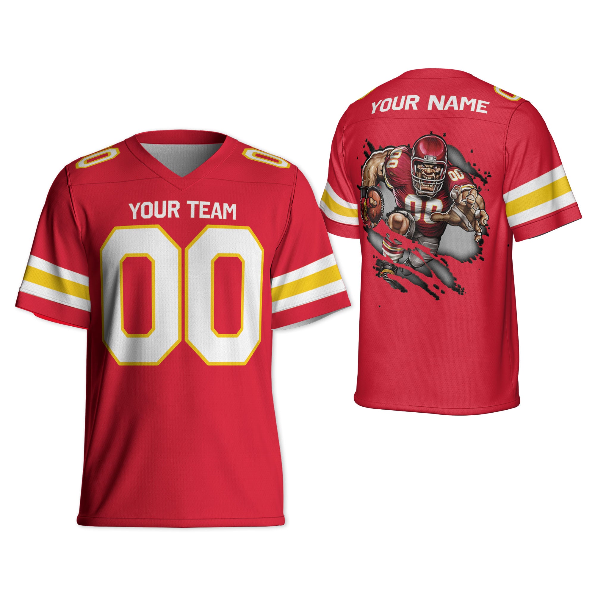 custom-famous-team-mascot-football-jersey-kc-chief-red-pb07-3635