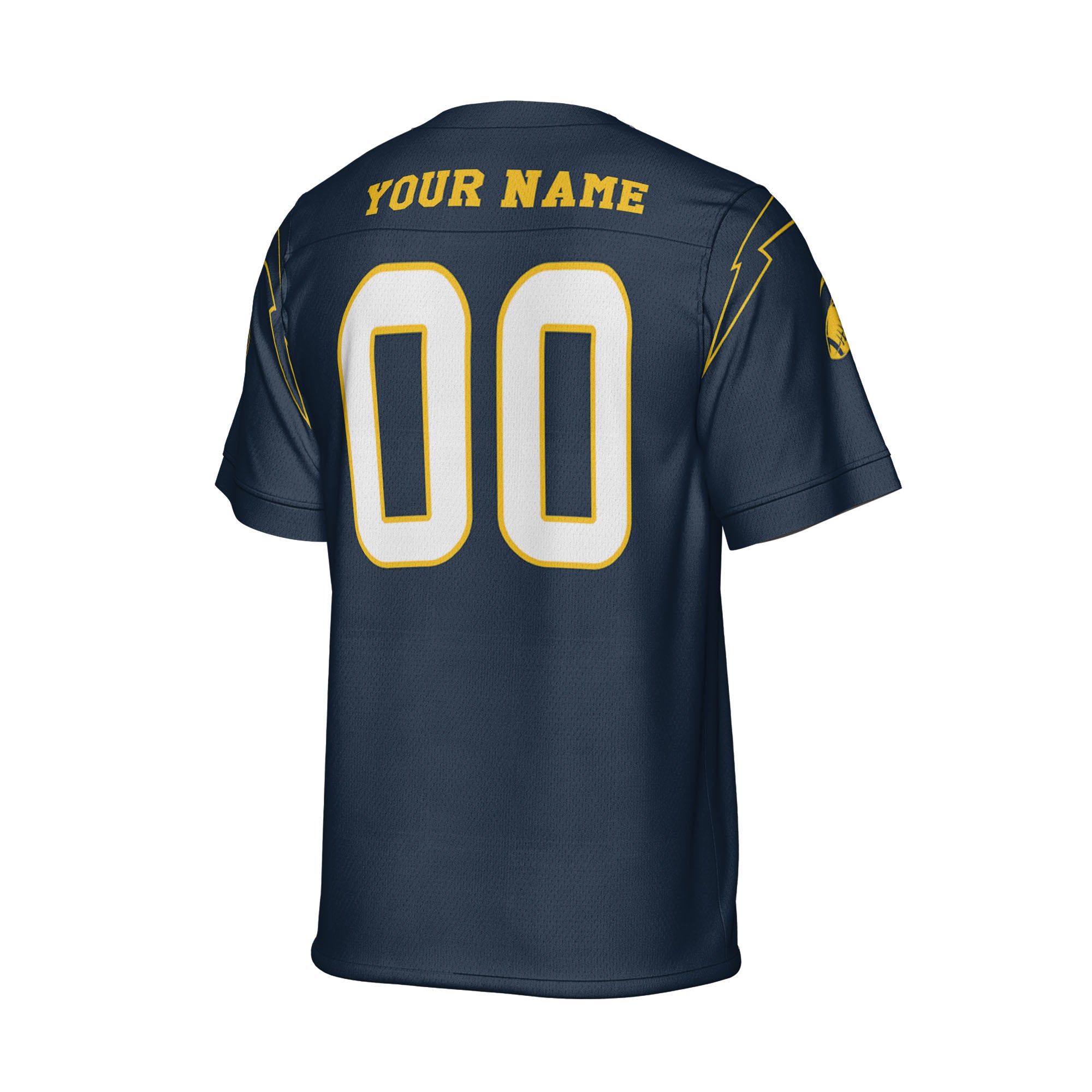 Custom-Famous-Team-Super-Charger-Sport-Classic-Dark-Blue-Football-Jersey--I3