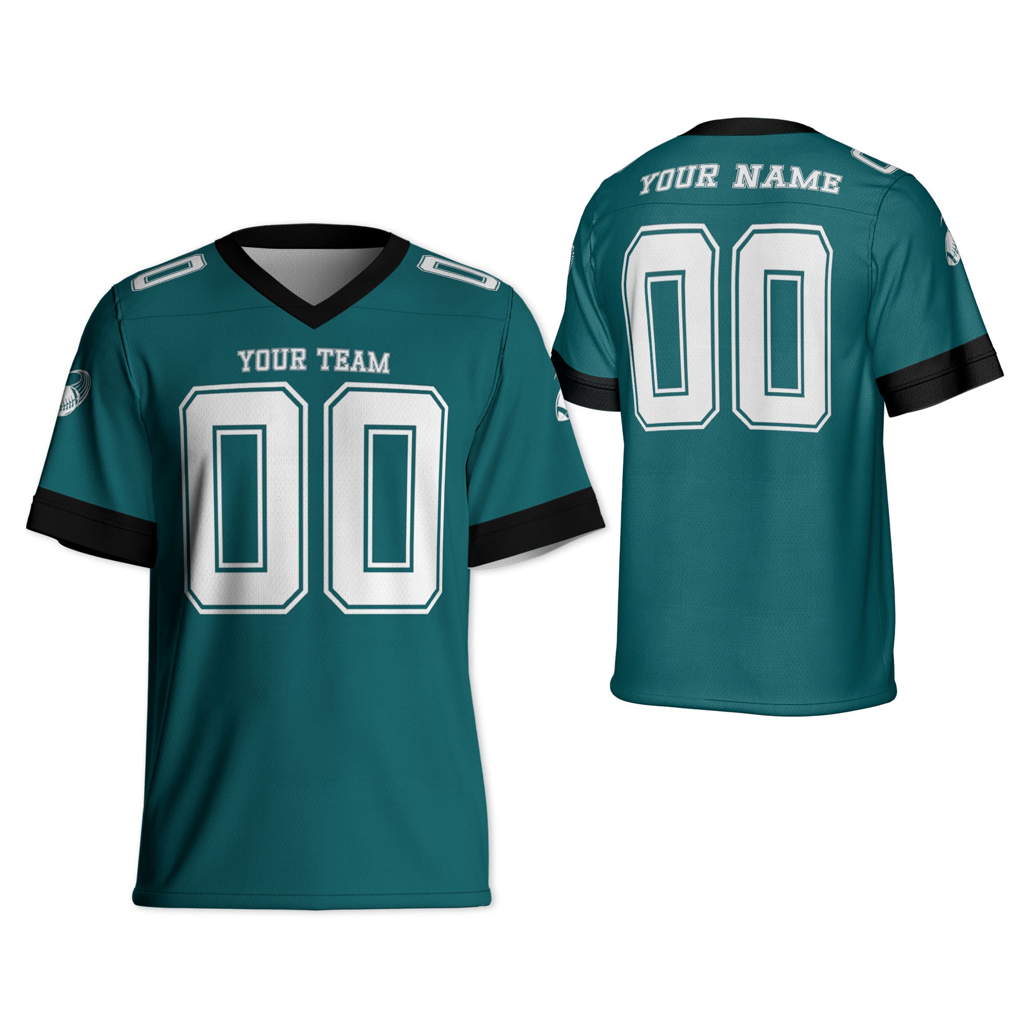 Custom-Famous-Team-Super-Eagle-Sport-Classic-Green-Football-Jersey--I3