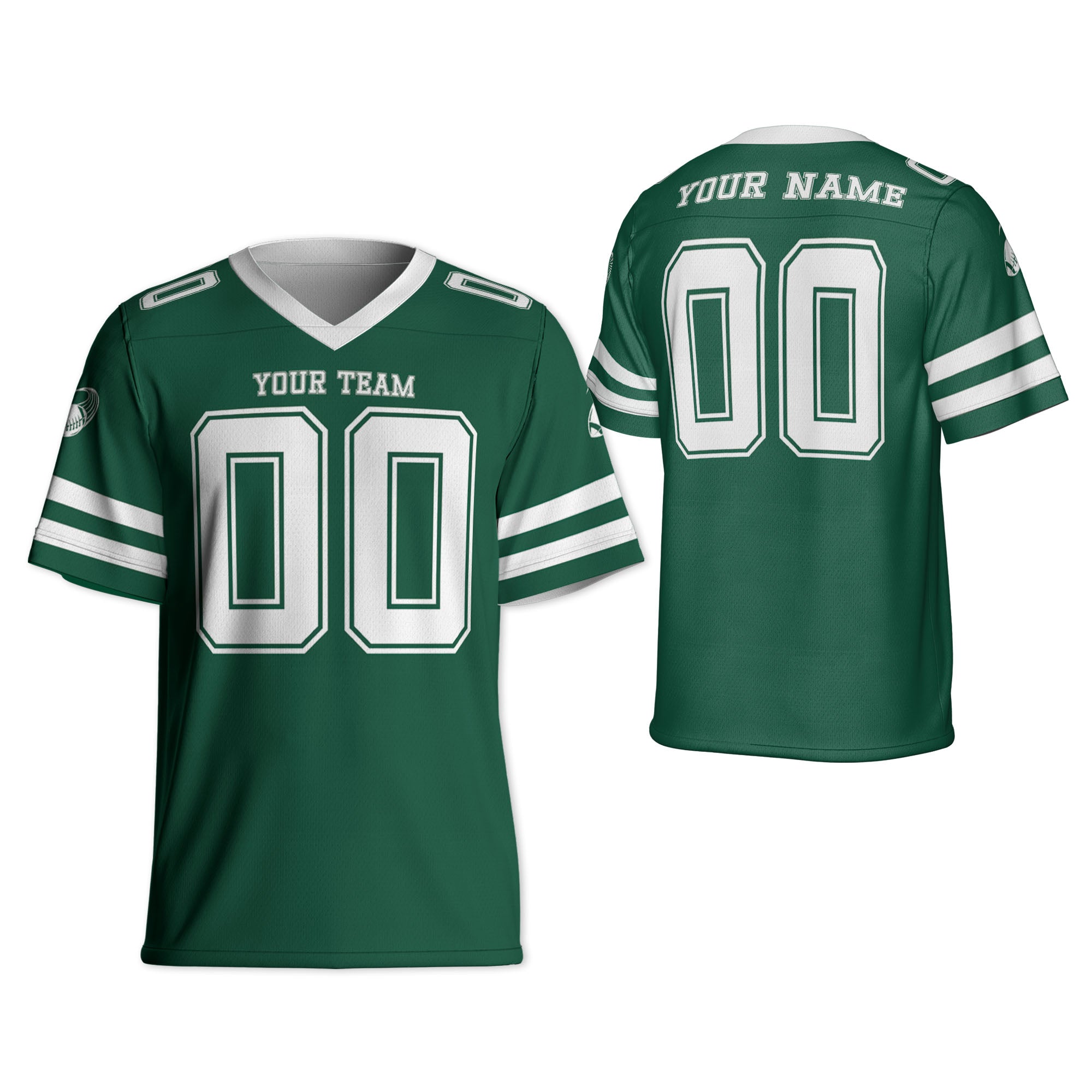 Custom-Famous-Team-Super-Player-Jets-Sport-Classic-Green-Football-Jersey--I3