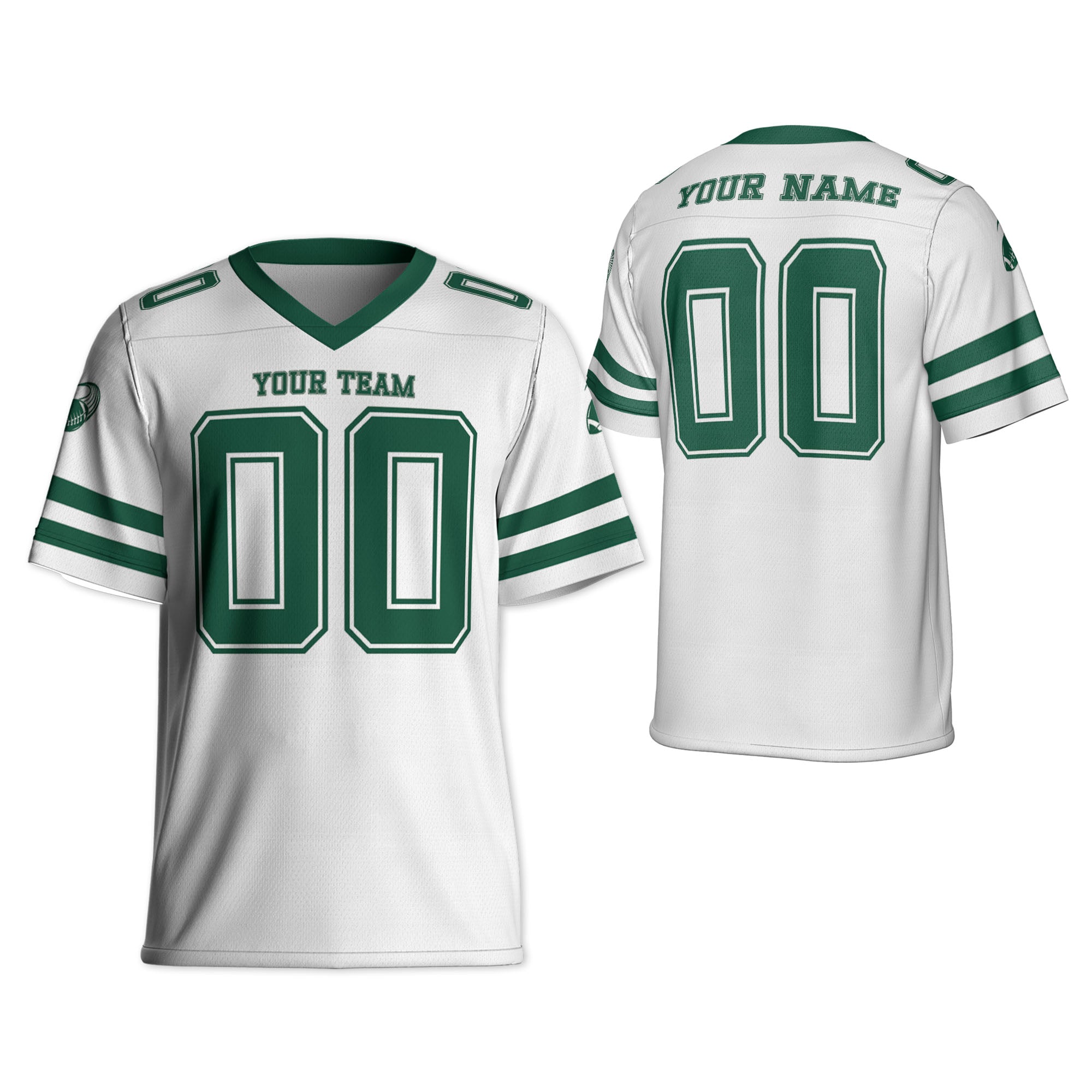 Custom-Famous-Team-Super-Player-Jets-Sport-Classic-White-Football-Jersey--I3