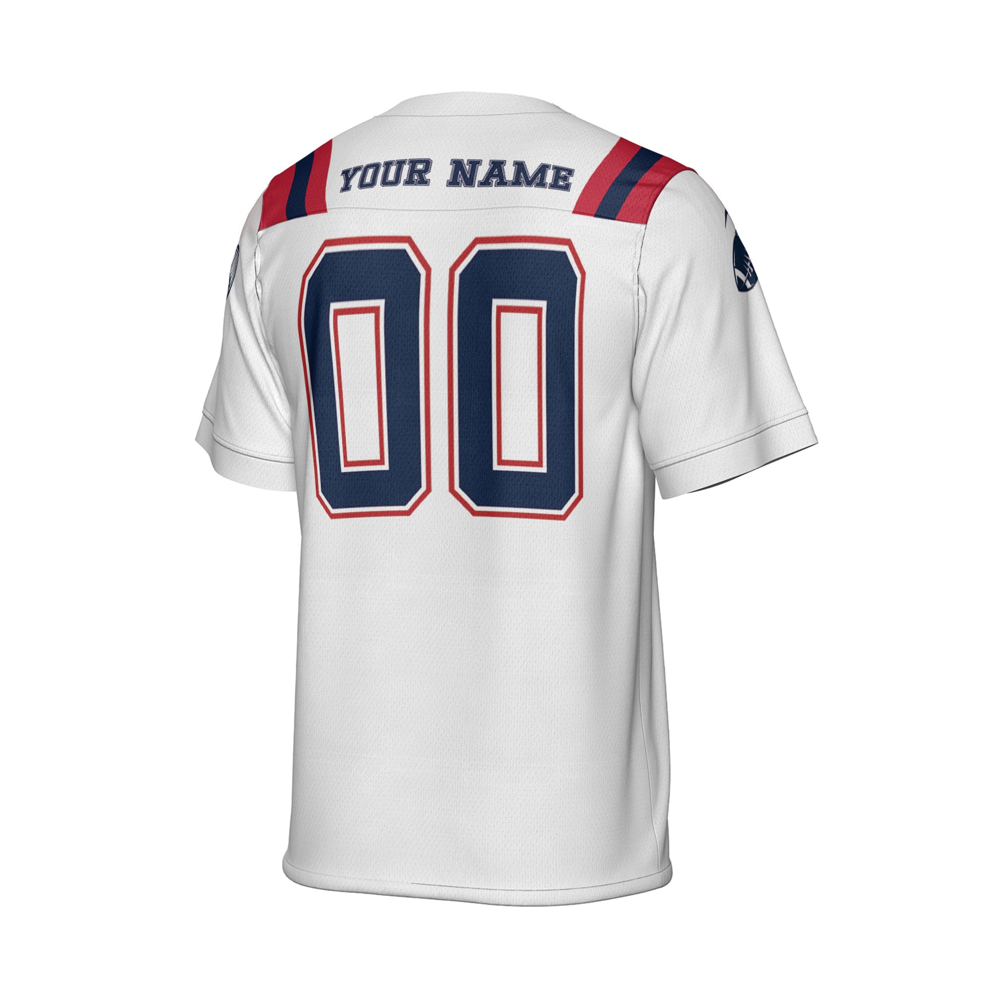 Custom-Famous-Team-Super-Star-All-White-Patriot-Football-Jersey-I3