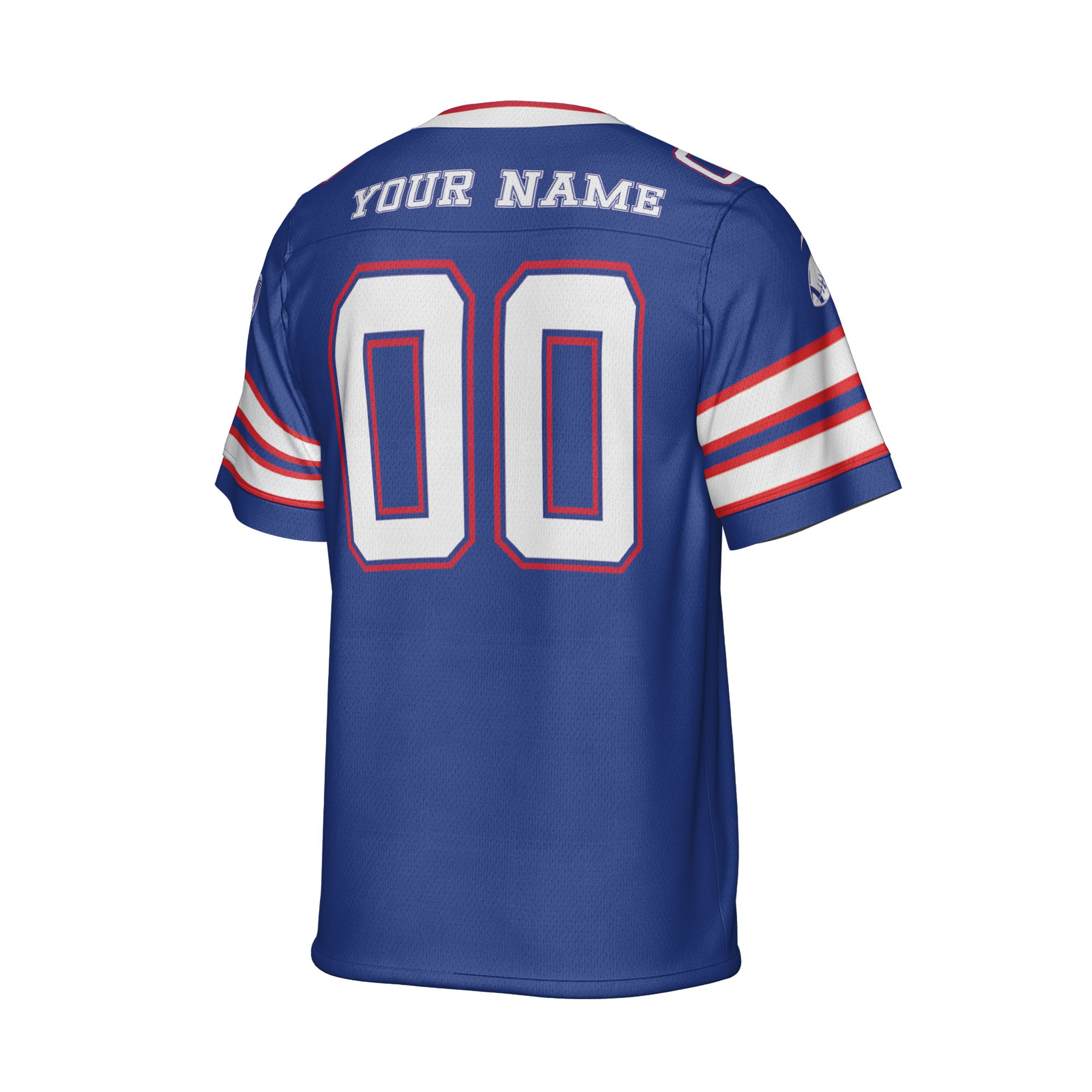 Custom-Famous-Team-Super-Star-Buffalo-Sport-Blue-Football-Jersey--I3