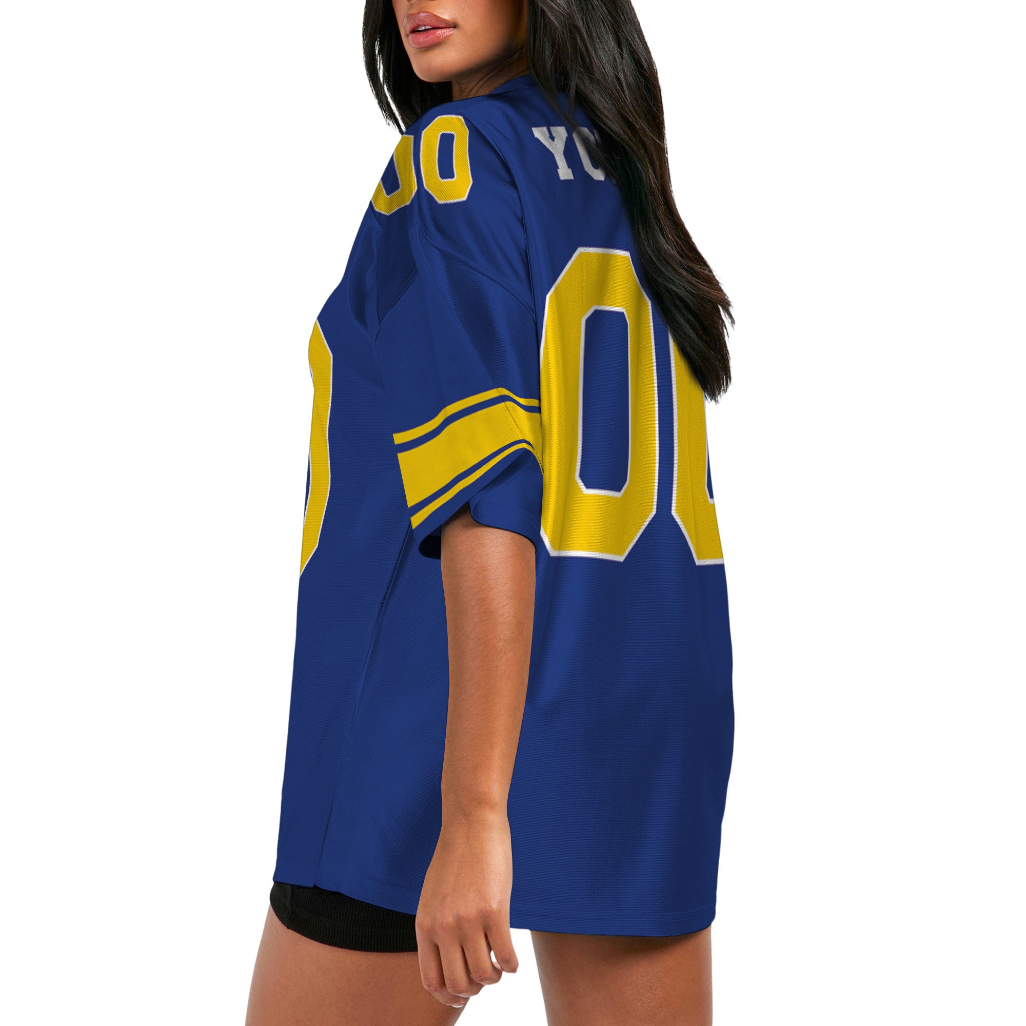 Custom-Famous-Team-Super-Star-Ram-Sport-All-Blue-Football-Jersey--I3