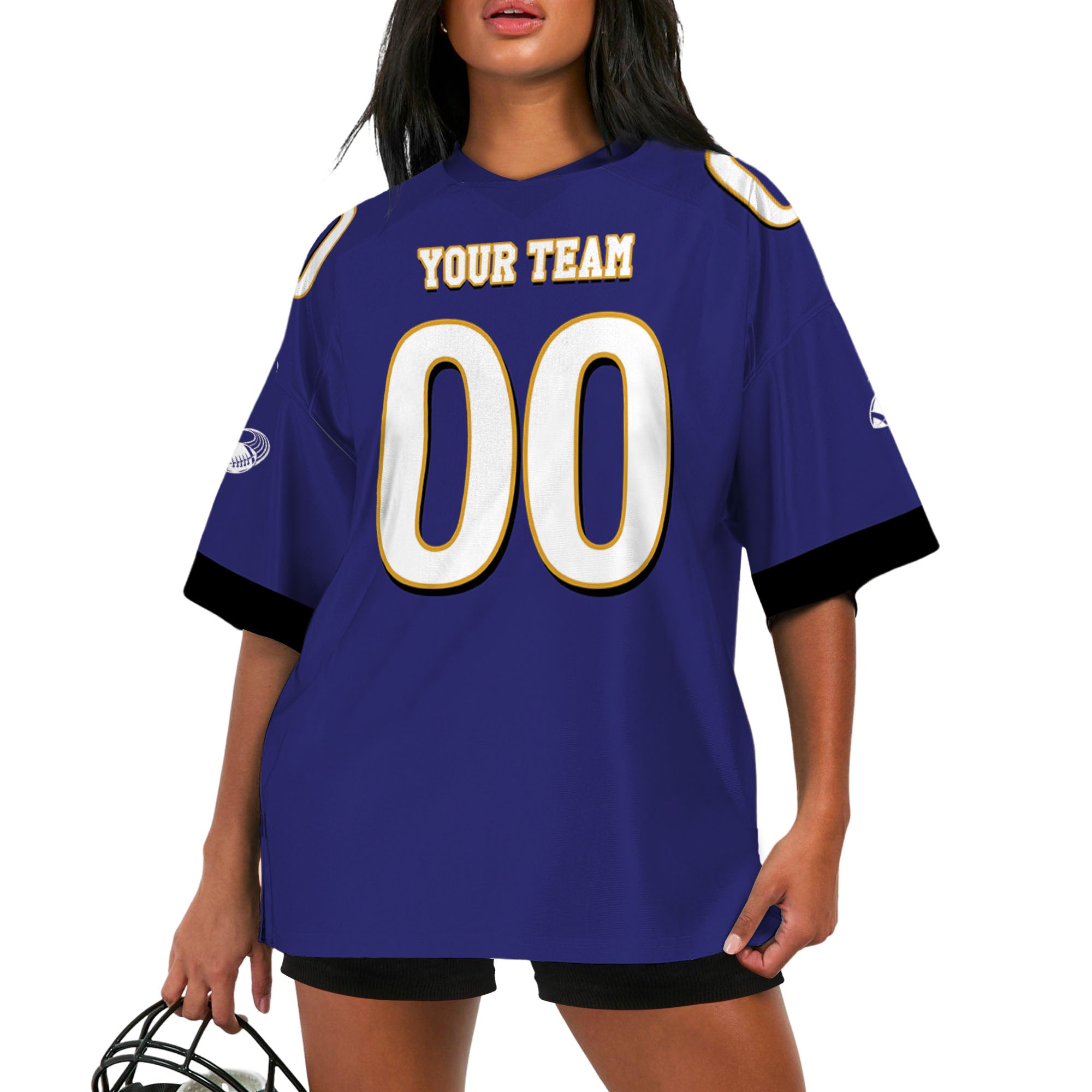 Custom-Famous-Team-Super-Star-Ravens-Sport-Purple-Football-Jersey--I3