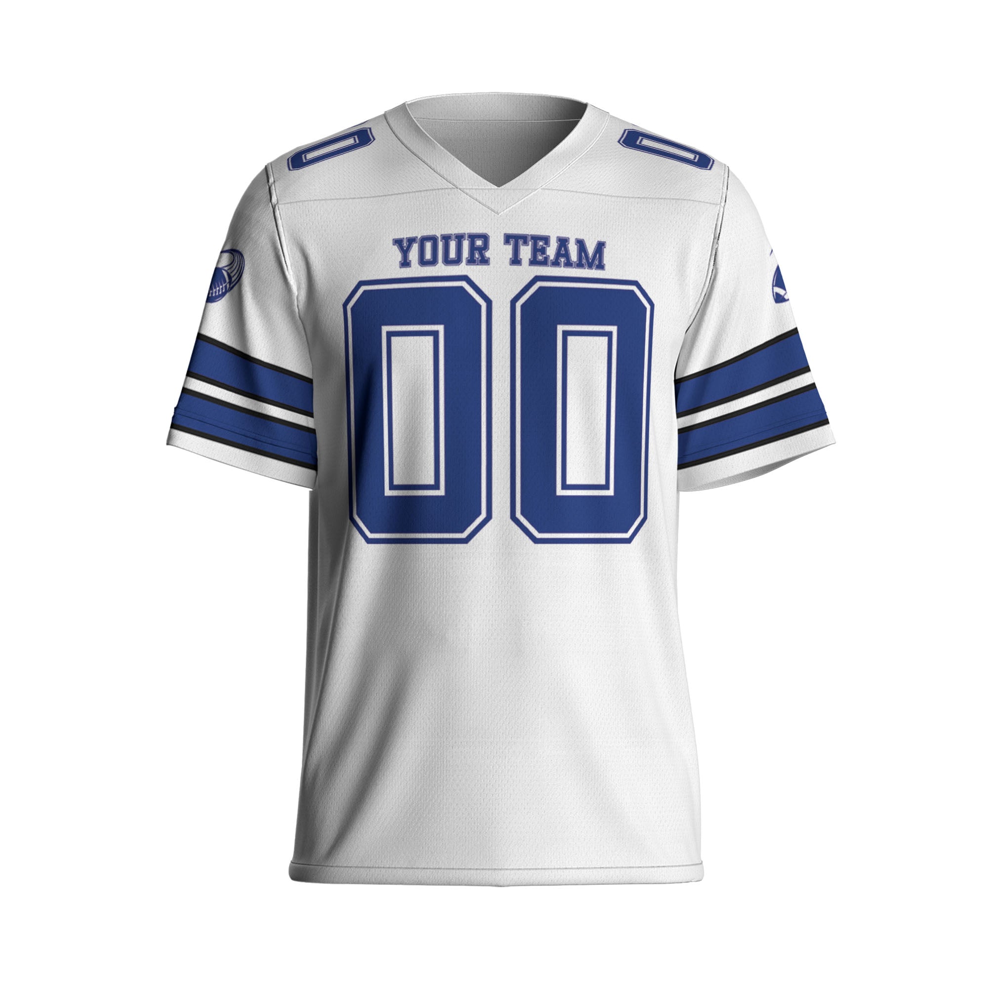 Custom-Famous-Team-Super-Star-Sport-White-Football-Jersey-I3
