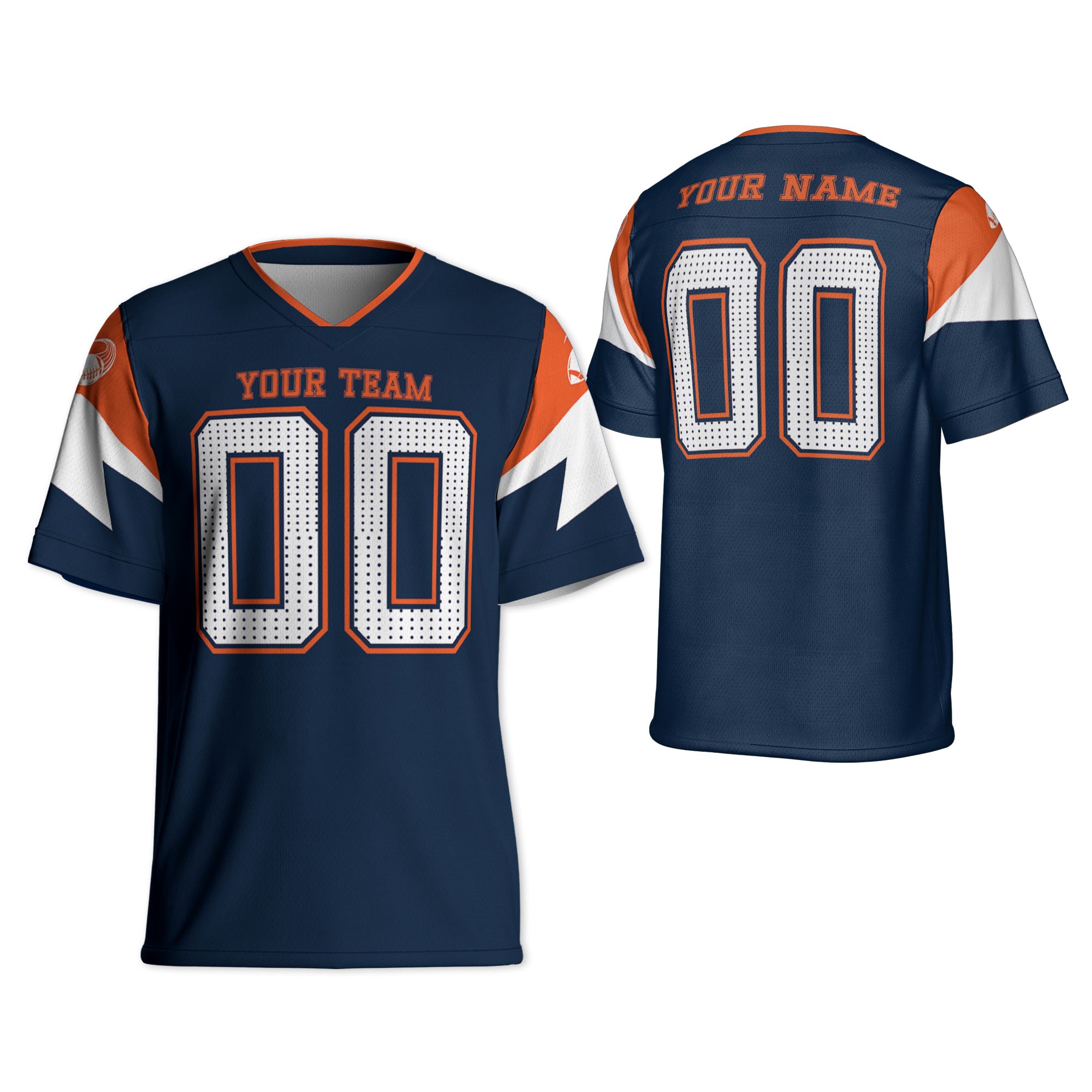 Custom-Famous-Team-Super-Star-Stallion-Sport-Blue-Football-Jersey-I3