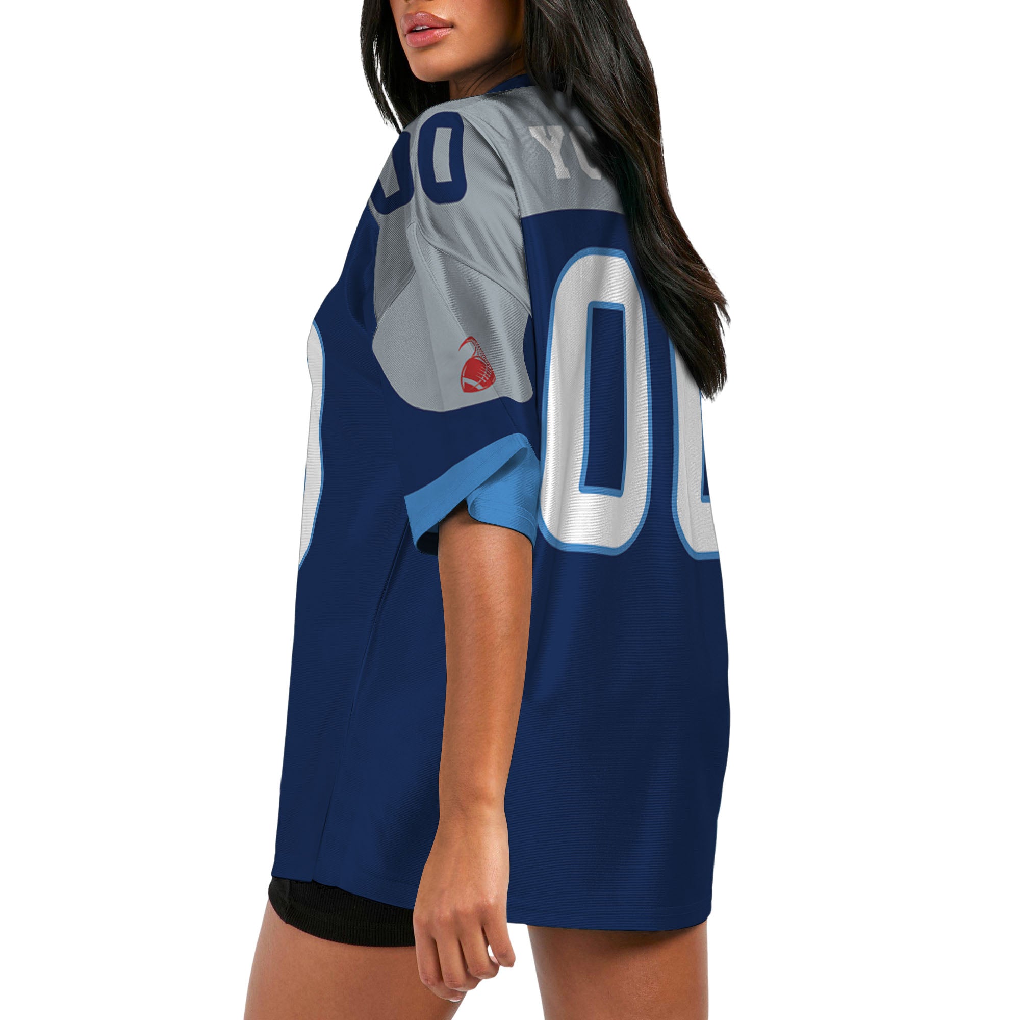 Custom-Famous-Team-Super-Star-Titans-Blue-Football-Jersey--I3