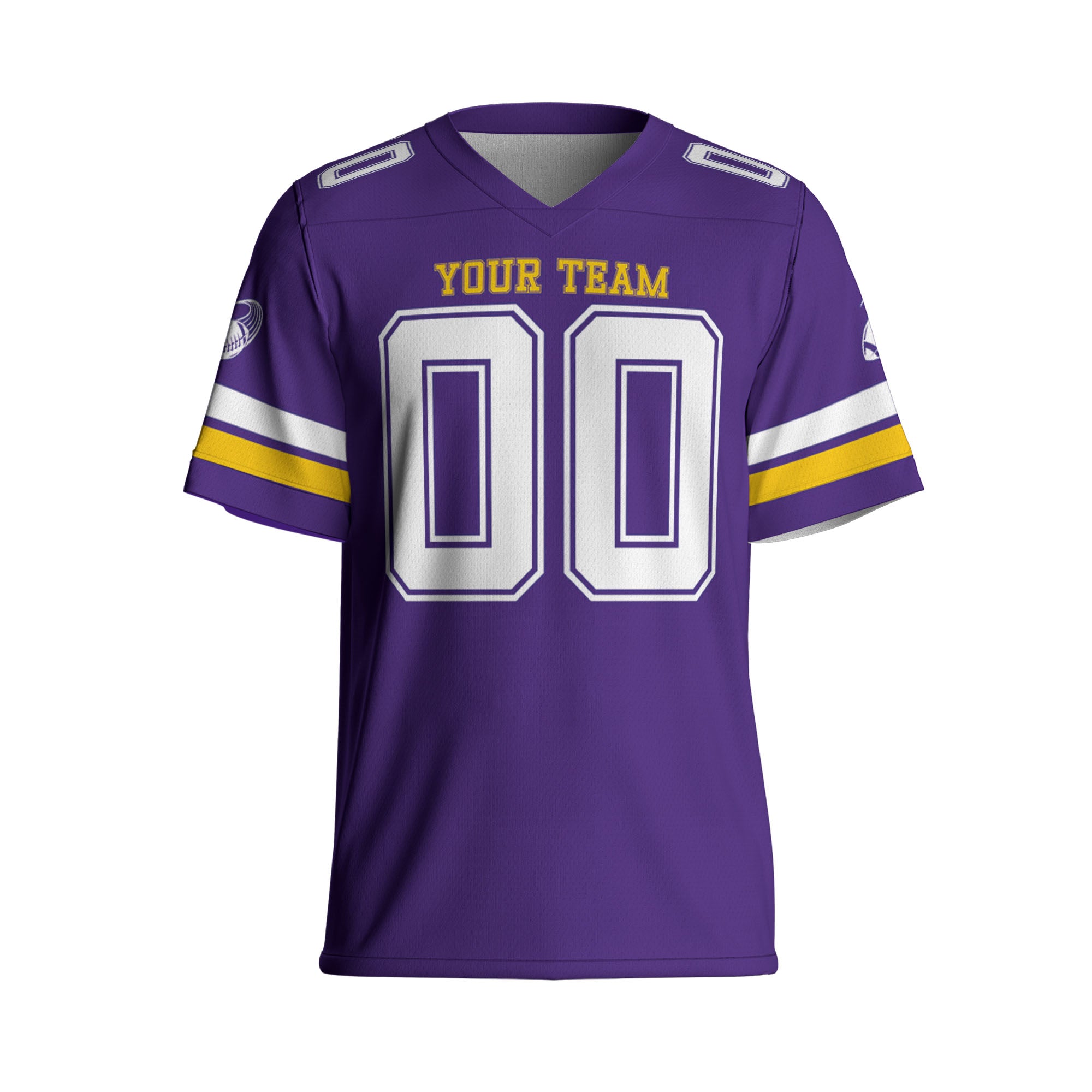 Custom-Famous-Team-Super-Star-Viking-Sport-Purple-Football-Jersey-I3