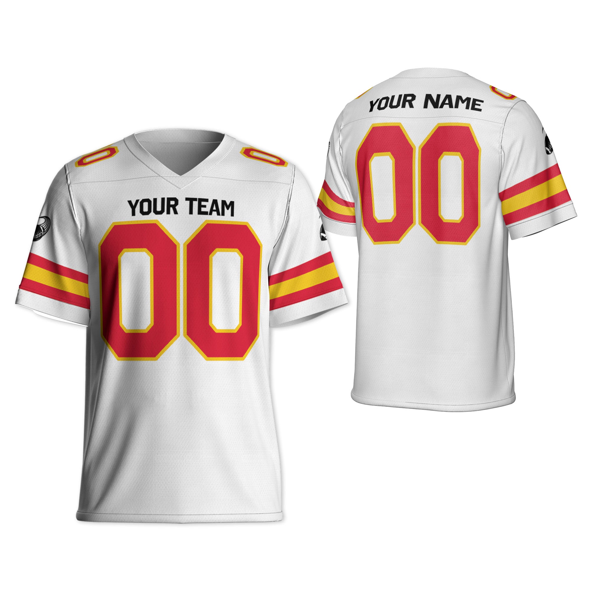 Custom-Famous-Team-Super-Star-White-Chief-Football-Jersey-I3