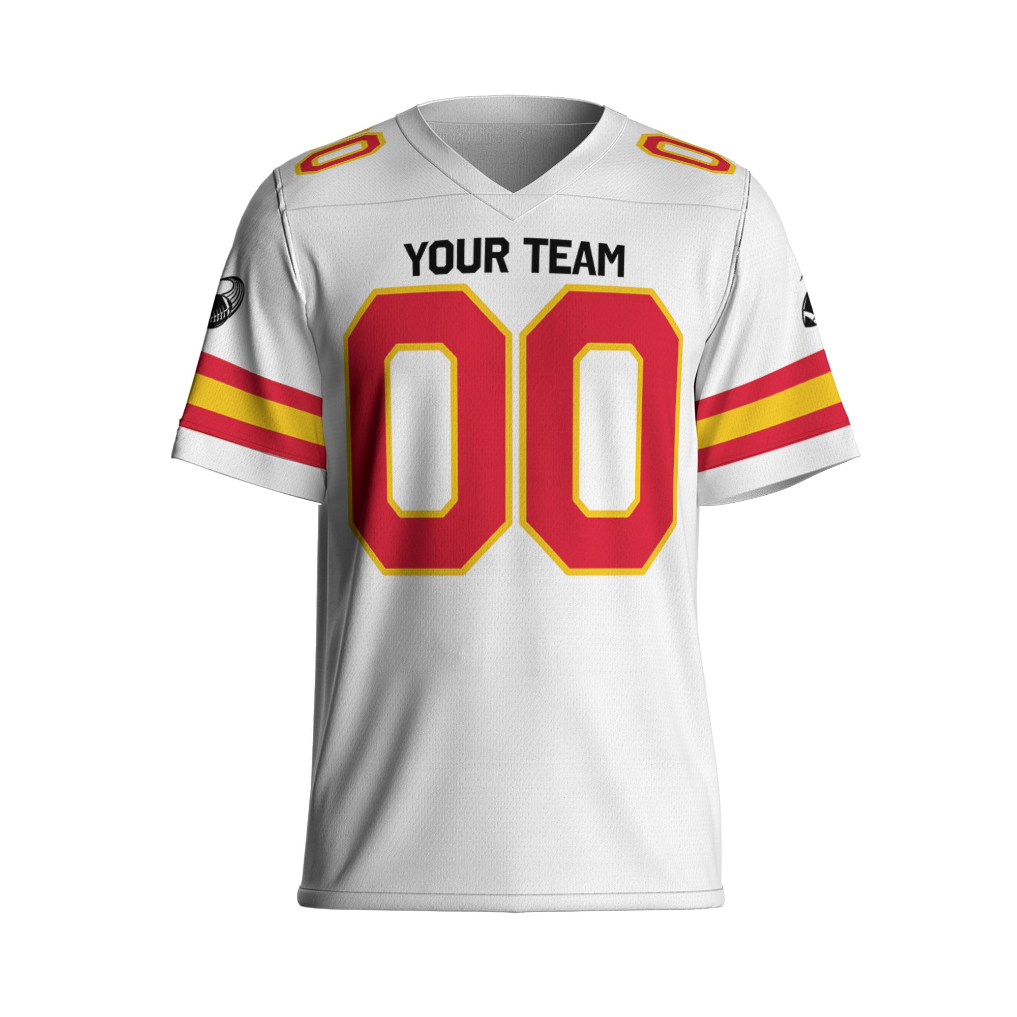 Custom-Famous-Team-Super-Star-White-Chief-Football-Jersey-I3